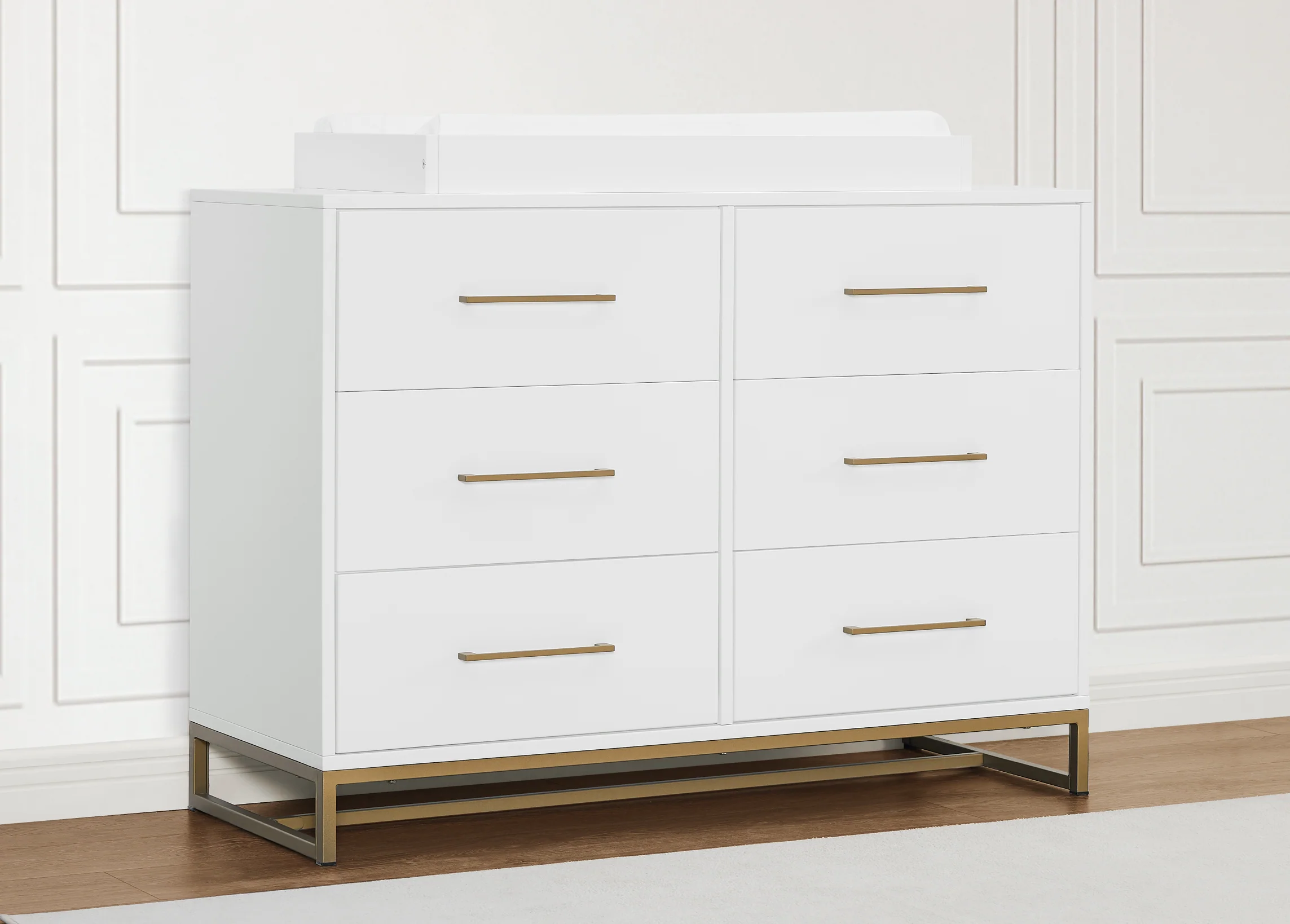 Jade 6 Drawer Dresser with Interlocking Drawers - Image 2