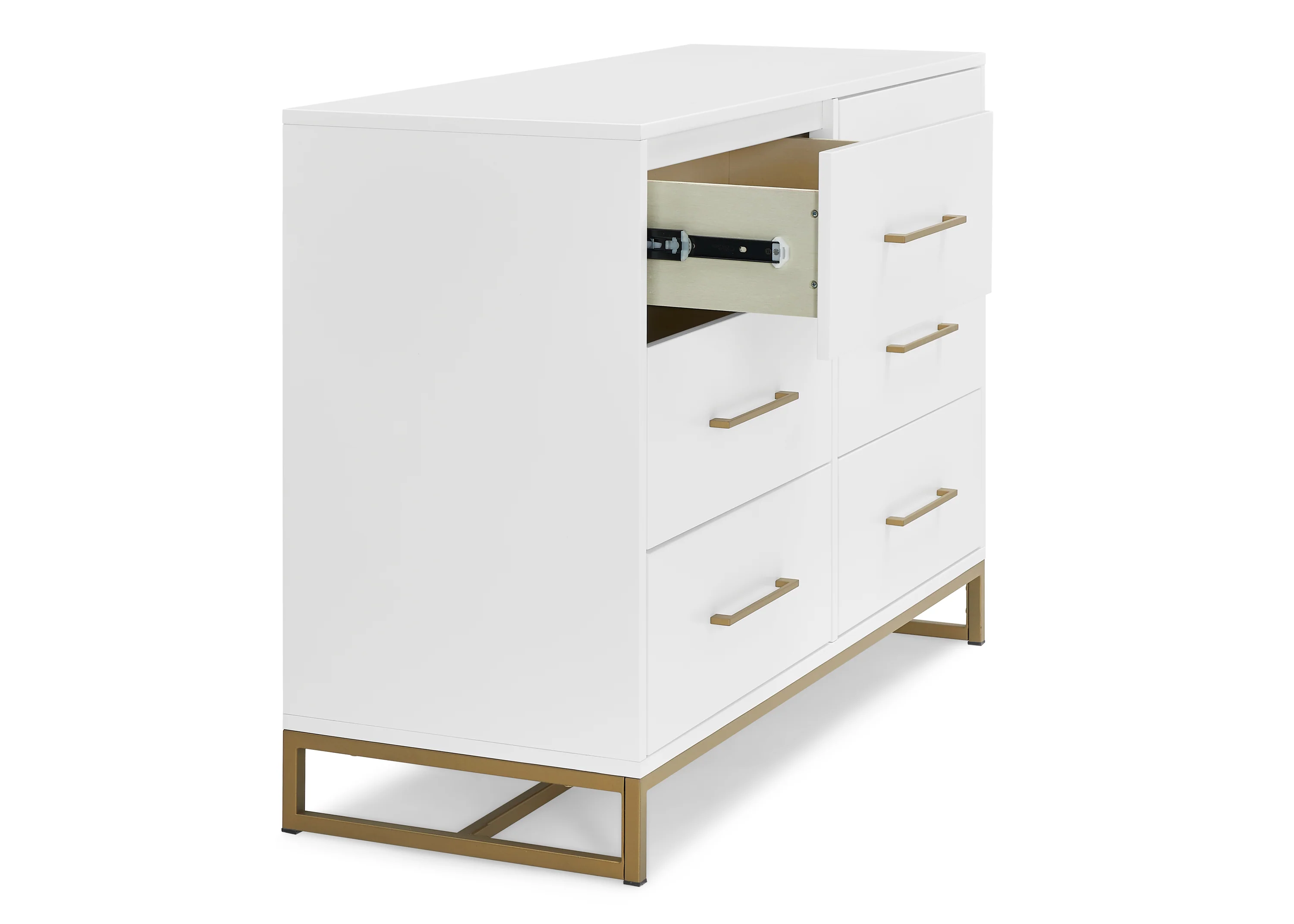 Jade 6 Drawer Dresser with Interlocking Drawers - Image 4