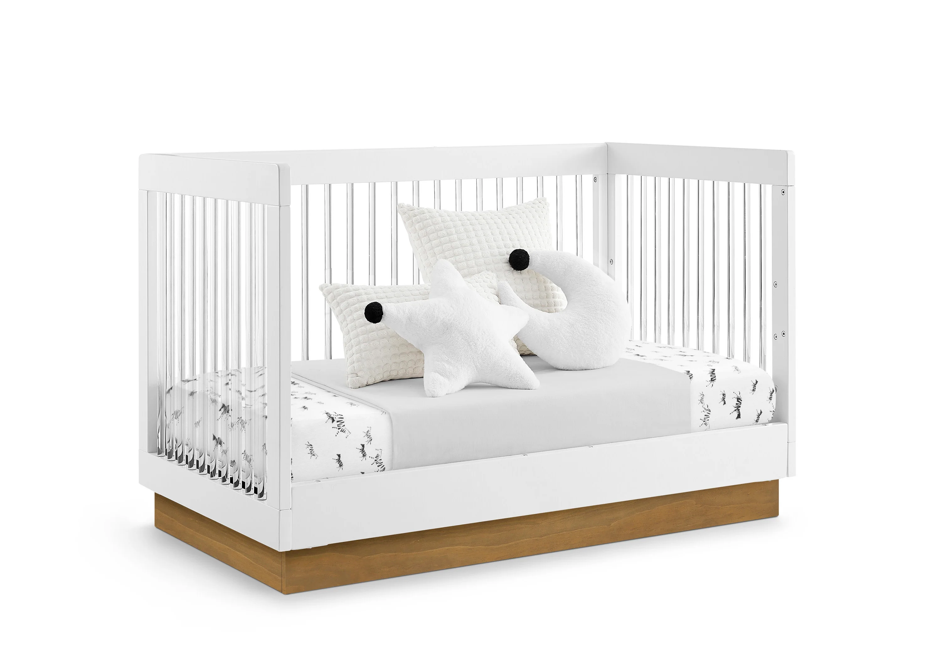 James Acrylic 4-in-1 Convertible Crib - Image 12