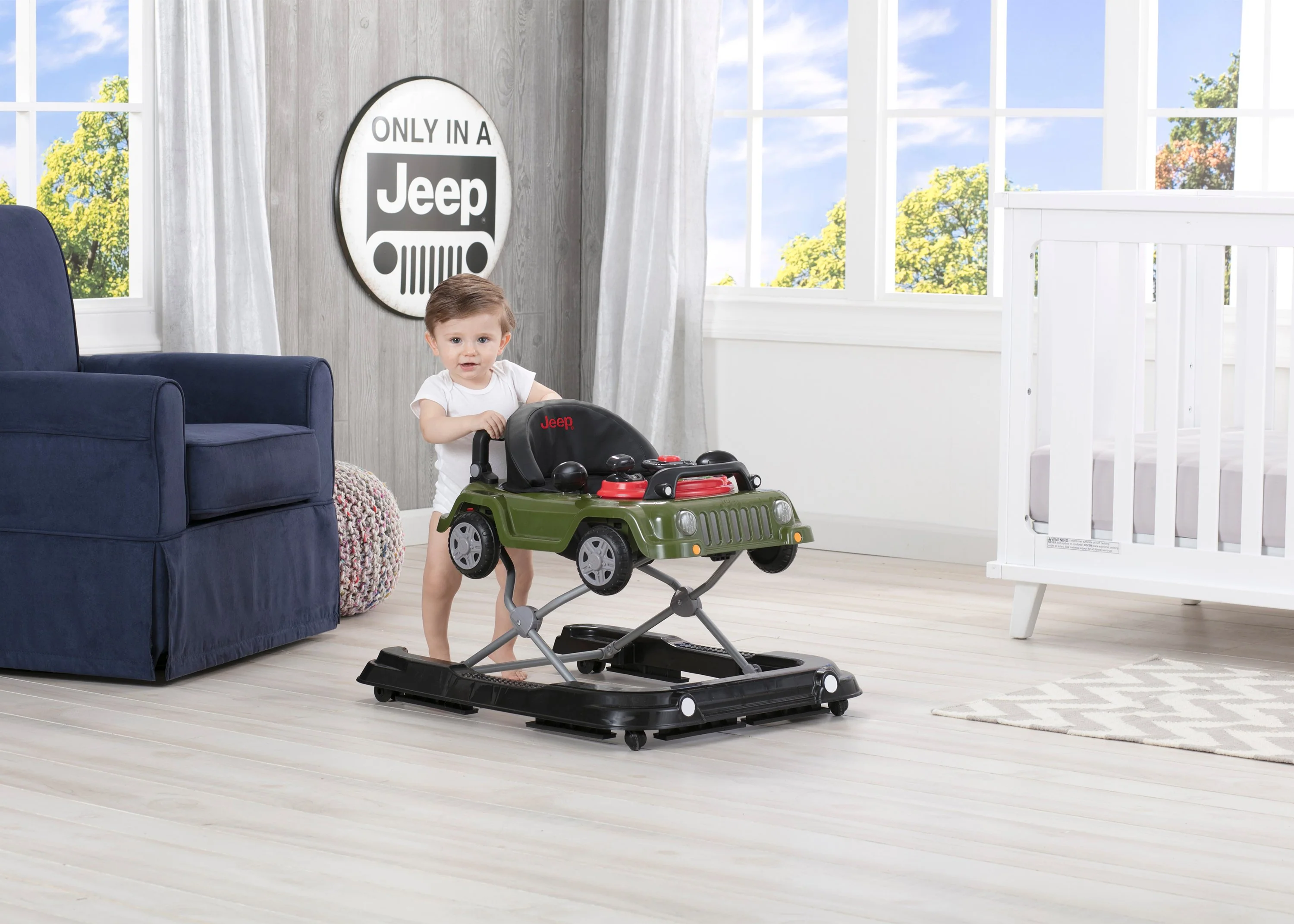 Jeep® Classic Wrangler 3-in-1 Grow With Me Walker - Image 7