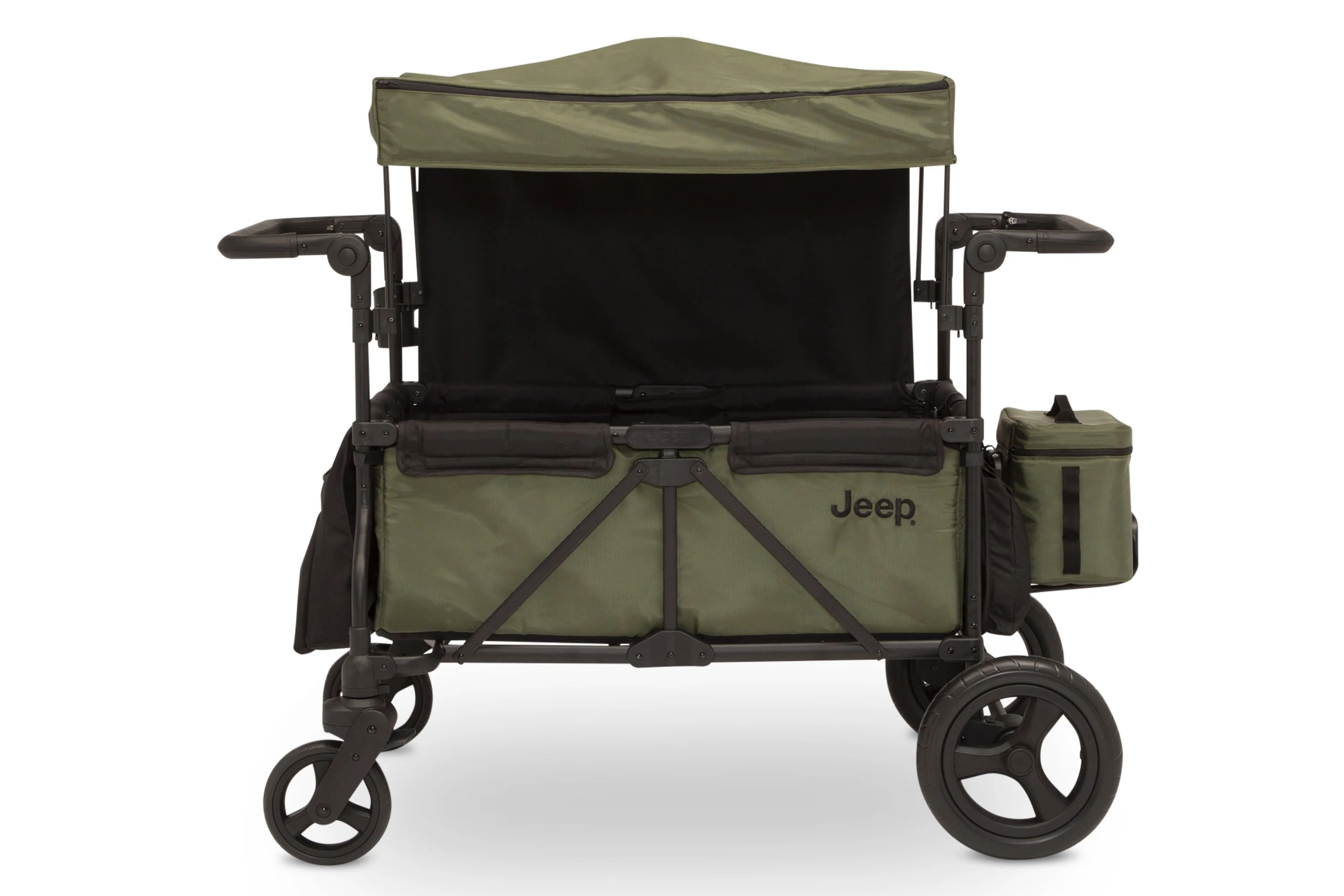 Jeep Wrangler Deluxe Stroller Wagon with Cooler Bag - Image 3