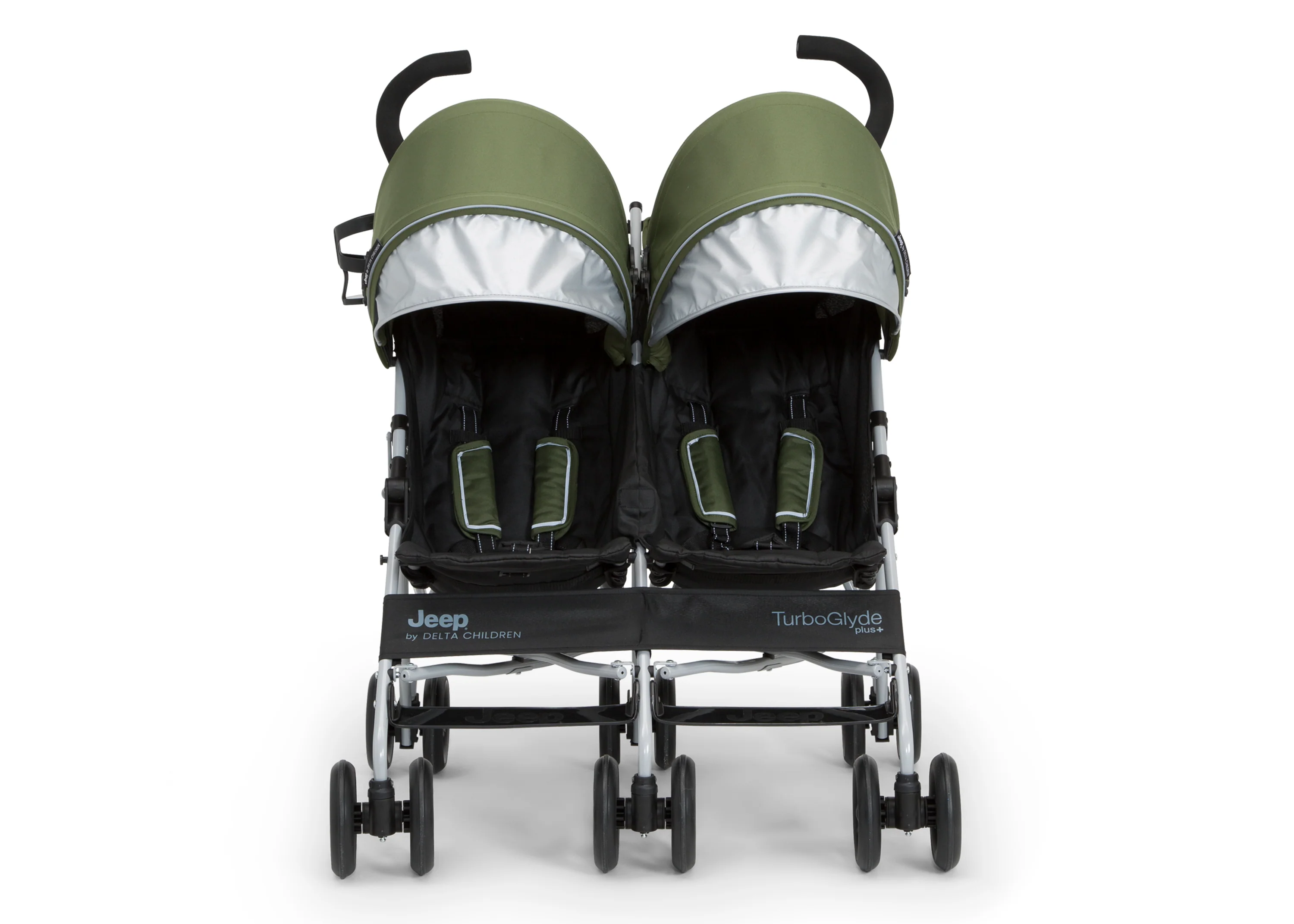 Jeep TurboGlyde Plus Side by Side Double Stroller - Image 8