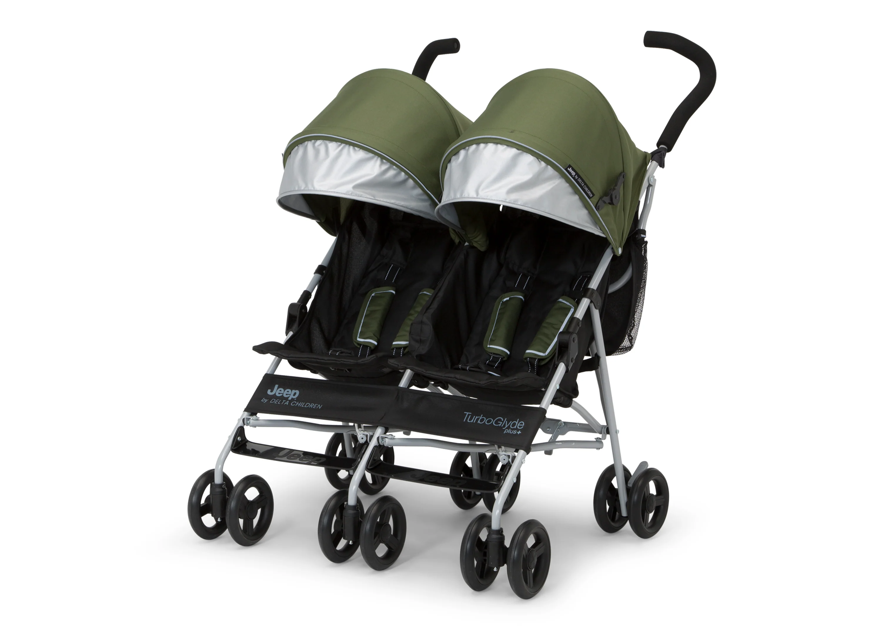 Jeep TurboGlyde Plus Side by Side Double Stroller - Image 9