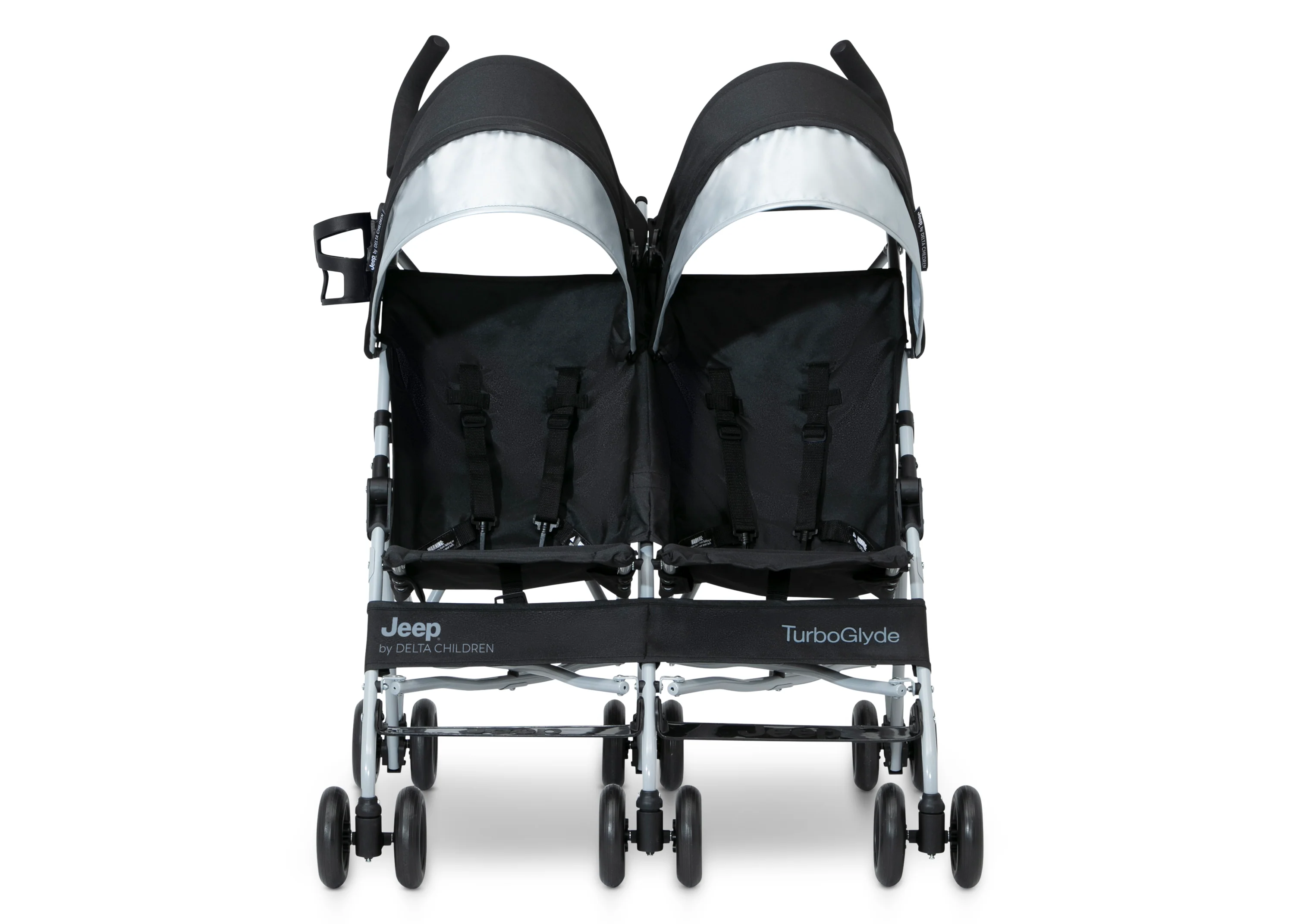 Jeep TurboGlyde Side by Side Double Stroller - Image 3