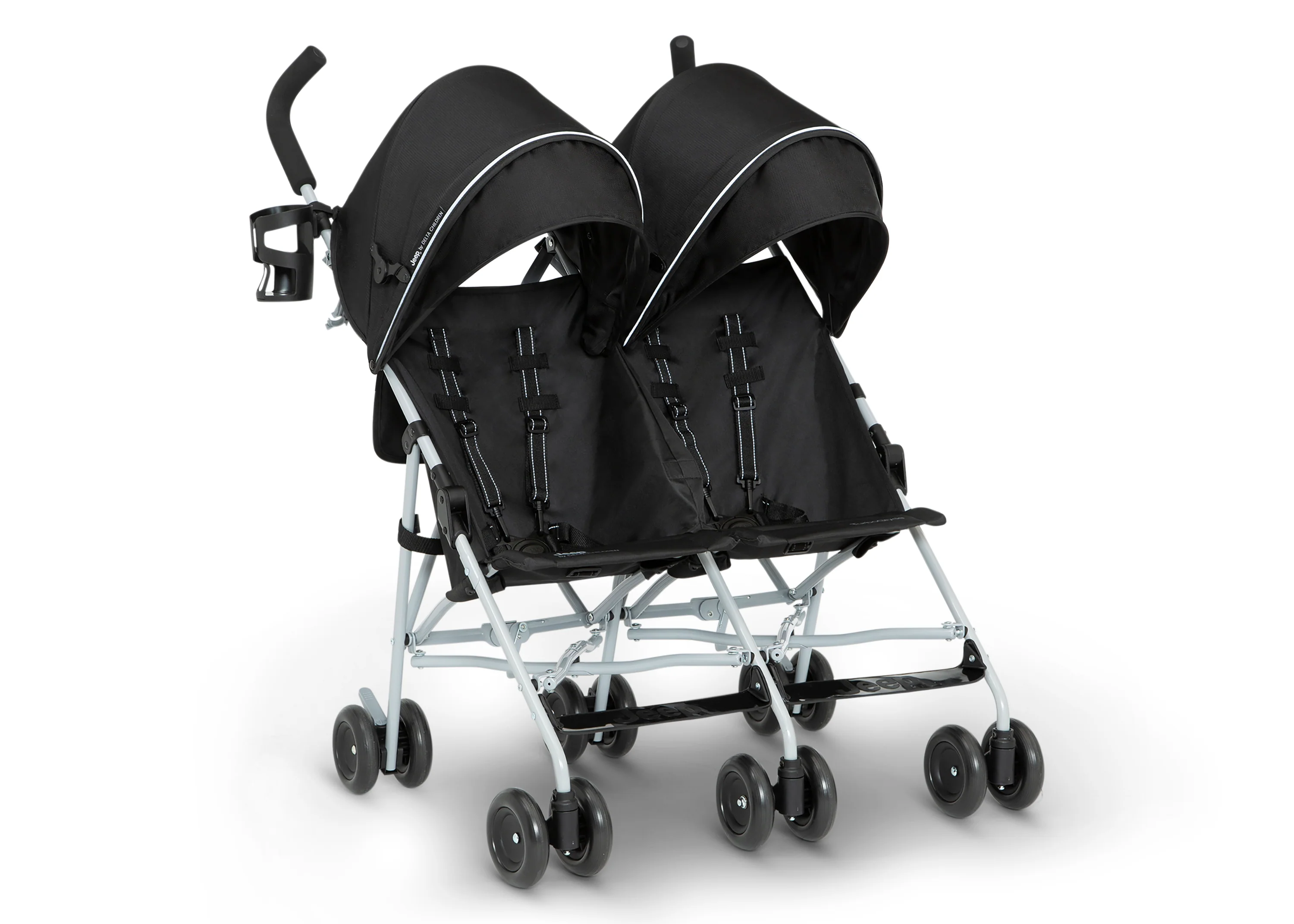 Jeep TurboGlyde Side by Side Double Stroller - Image 8