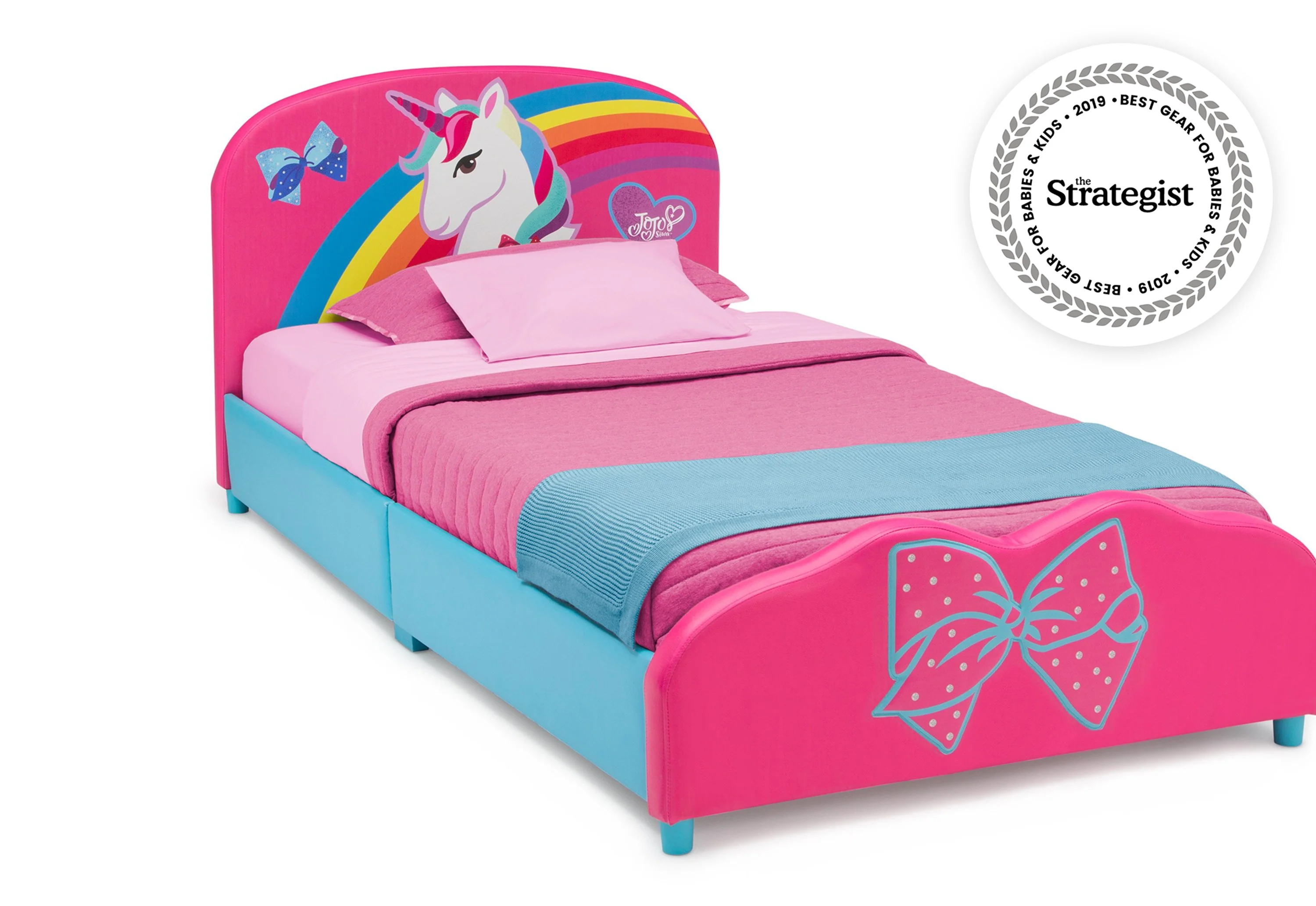 JoJo Siwa Upholstered Twin Bed - Image 4
