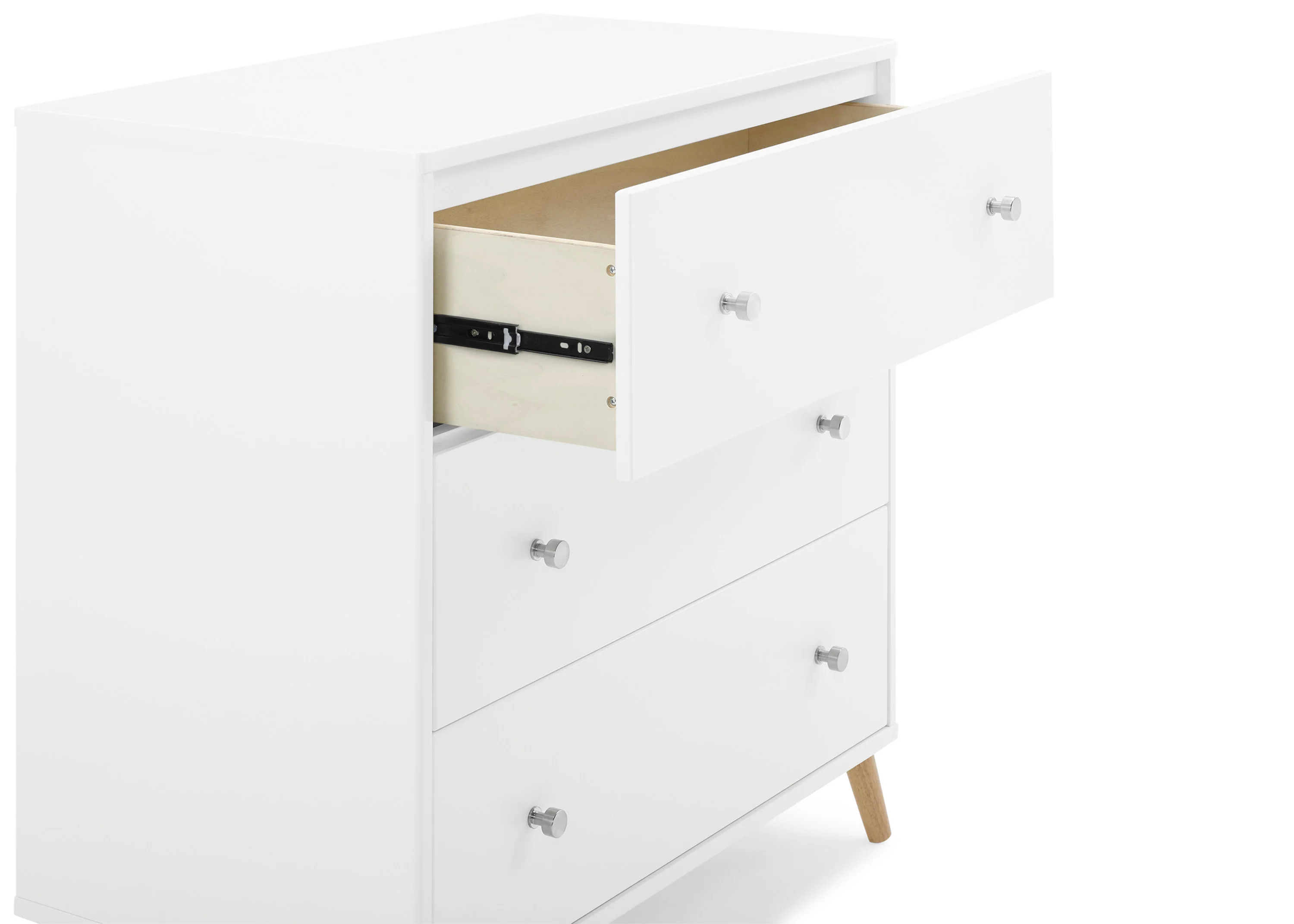 Jordan 3 Drawer Dresser with Interlocking Drawers - Image 19