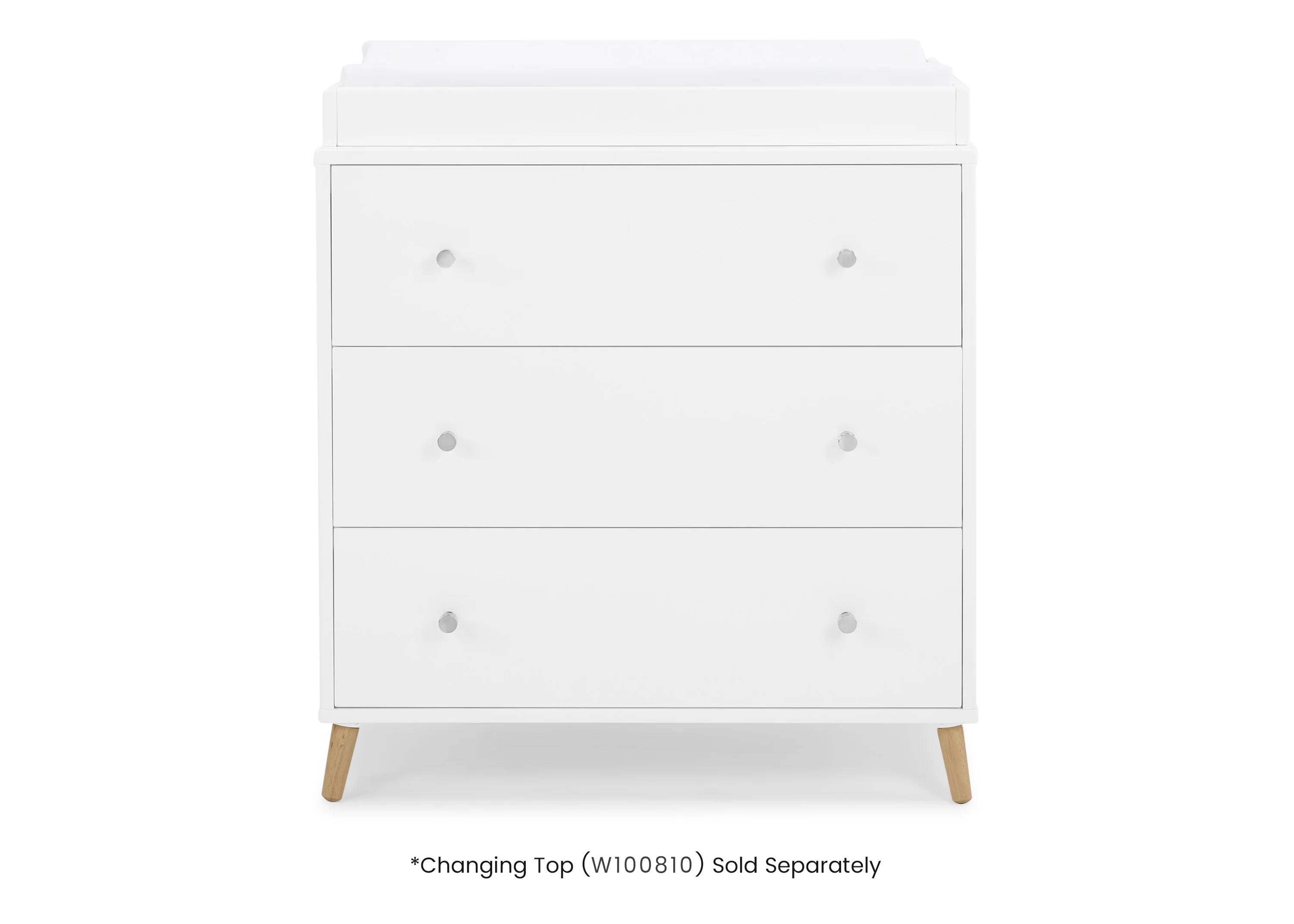 Jordan 3 Drawer Dresser with Interlocking Drawers - Image 23