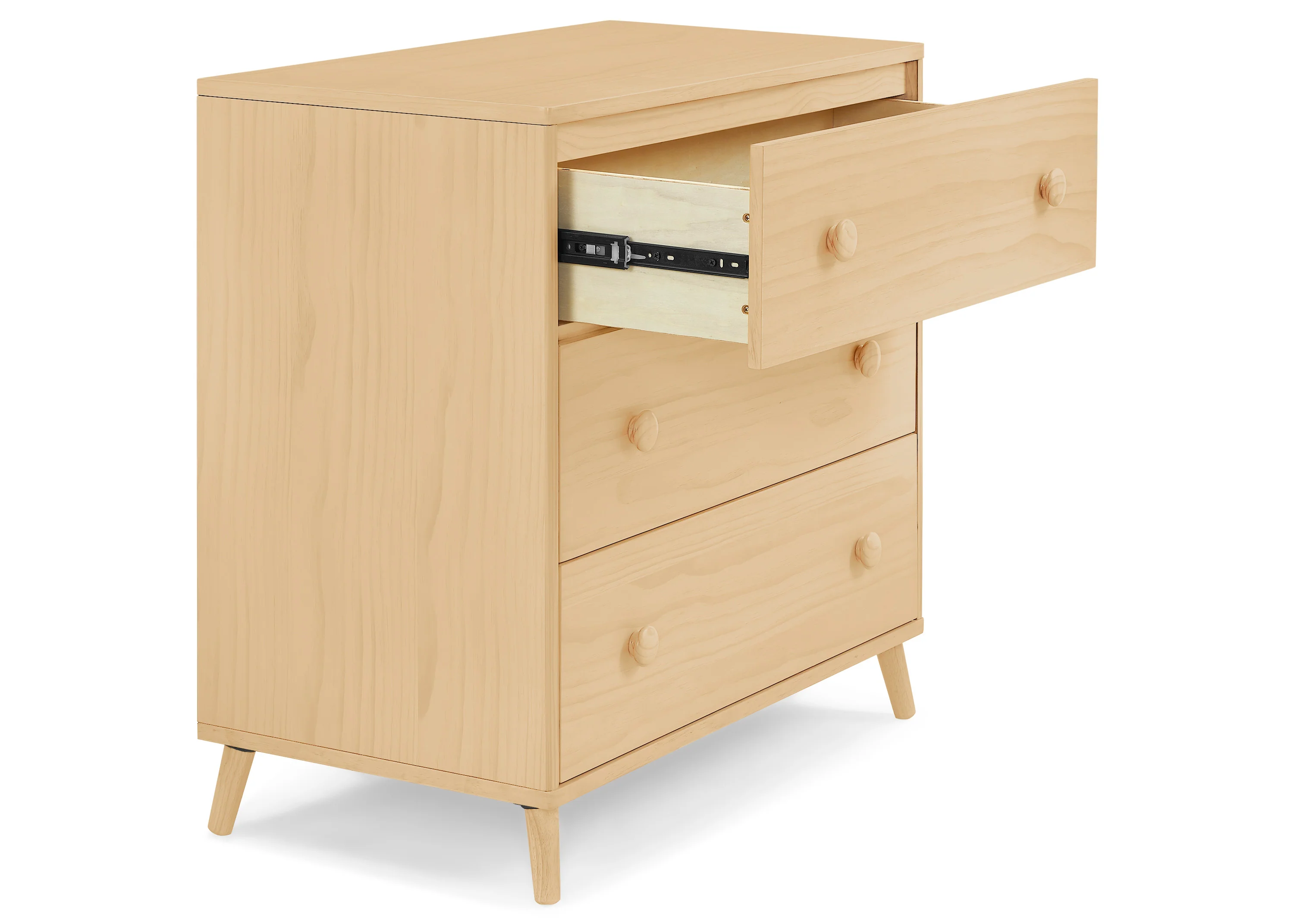 Jordan 3 Drawer Dresser with Interlocking Drawers - Image 29