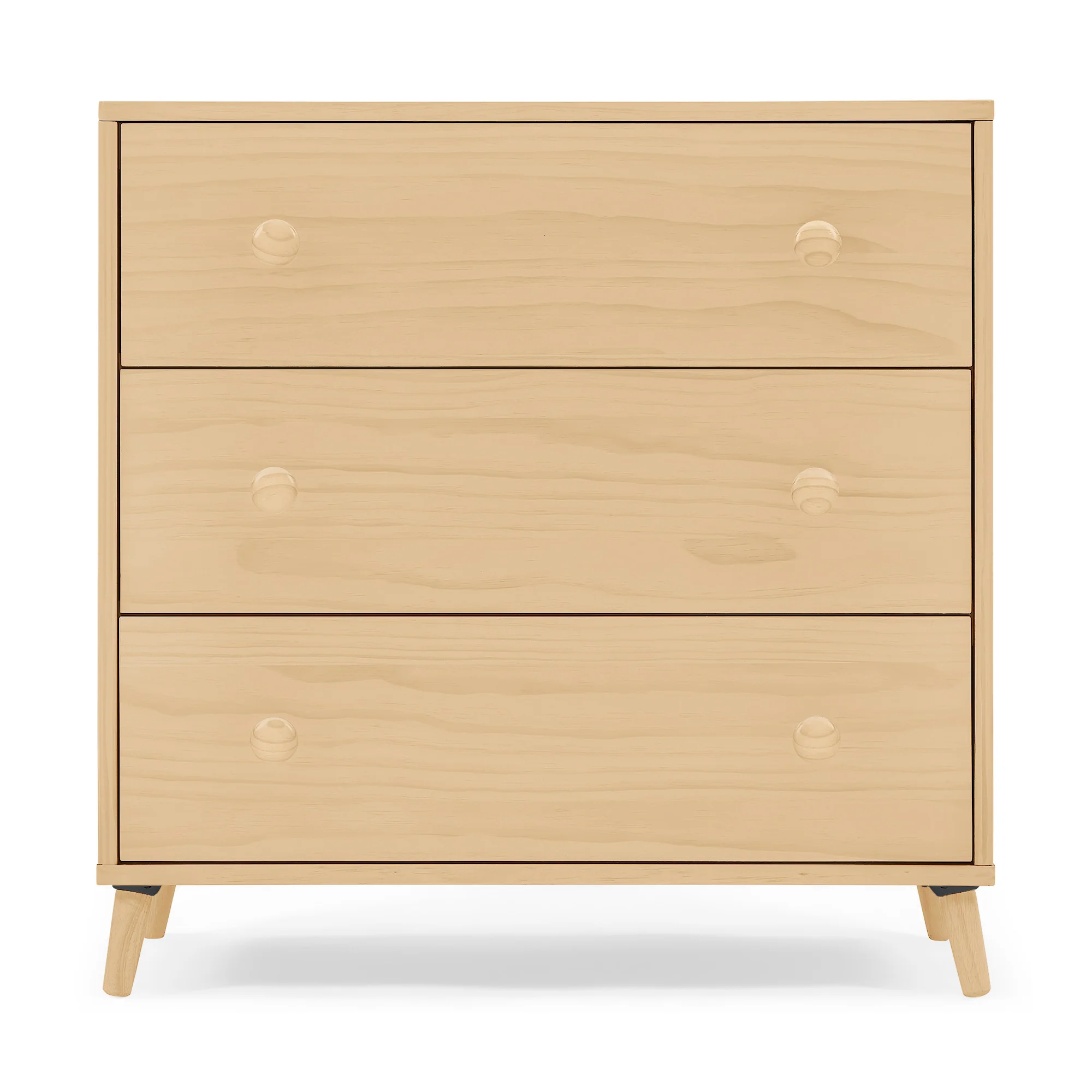 Jordan 3 Drawer Dresser with Interlocking Drawers - Image 31