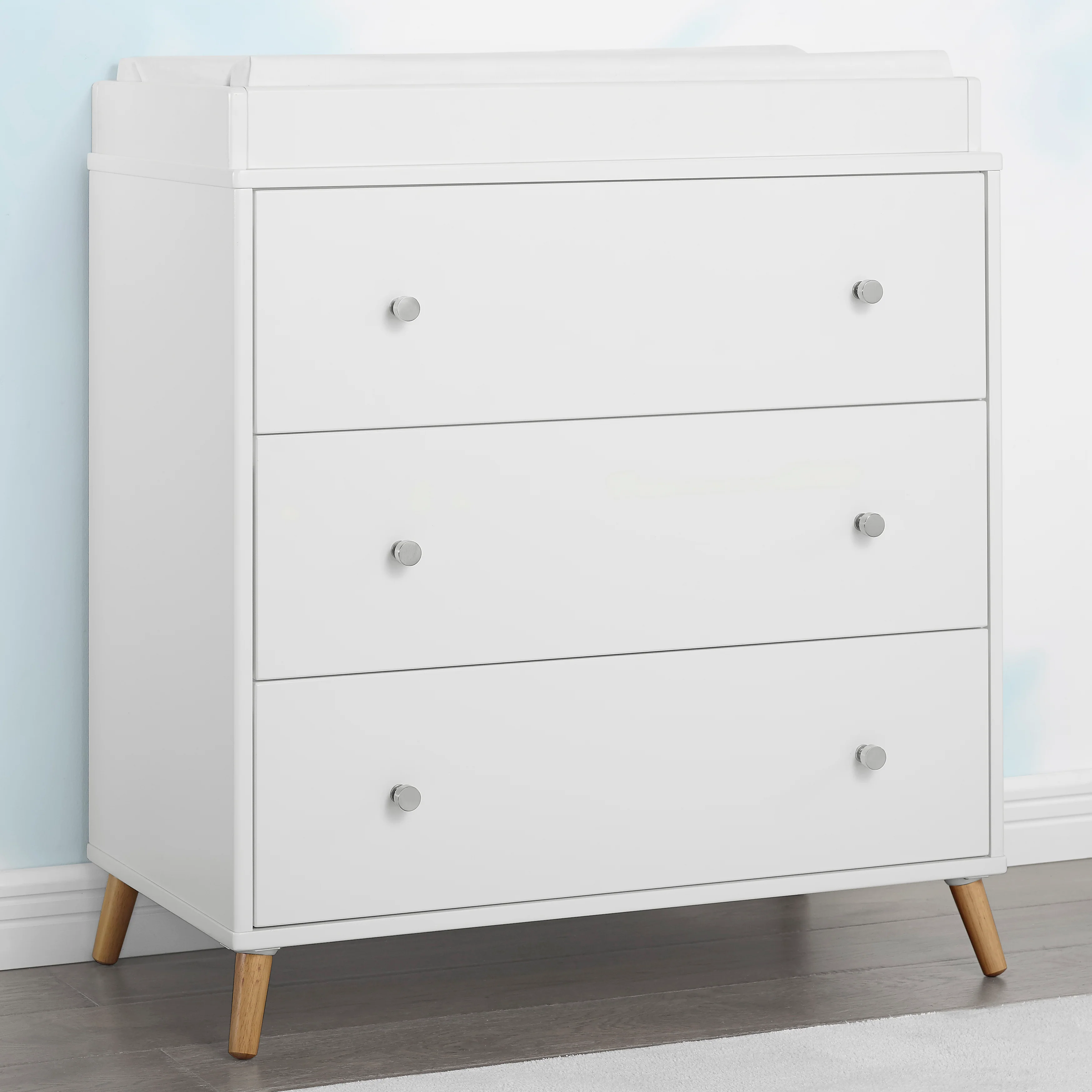 Jordan 3 Drawer Dresser with Interlocking Drawers - Image 38