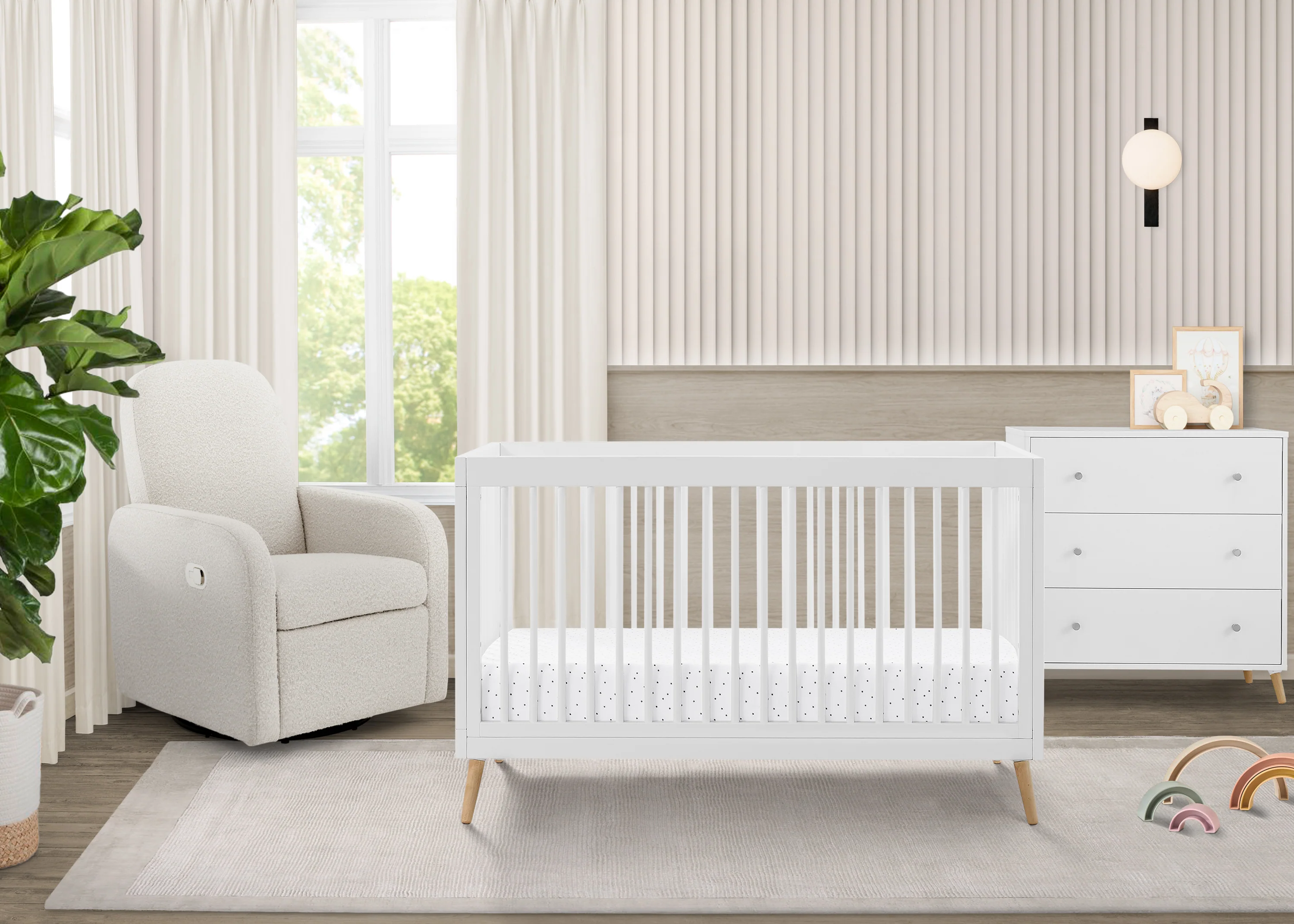 Jordan 4-in-1 Convertible Crib - Image 18