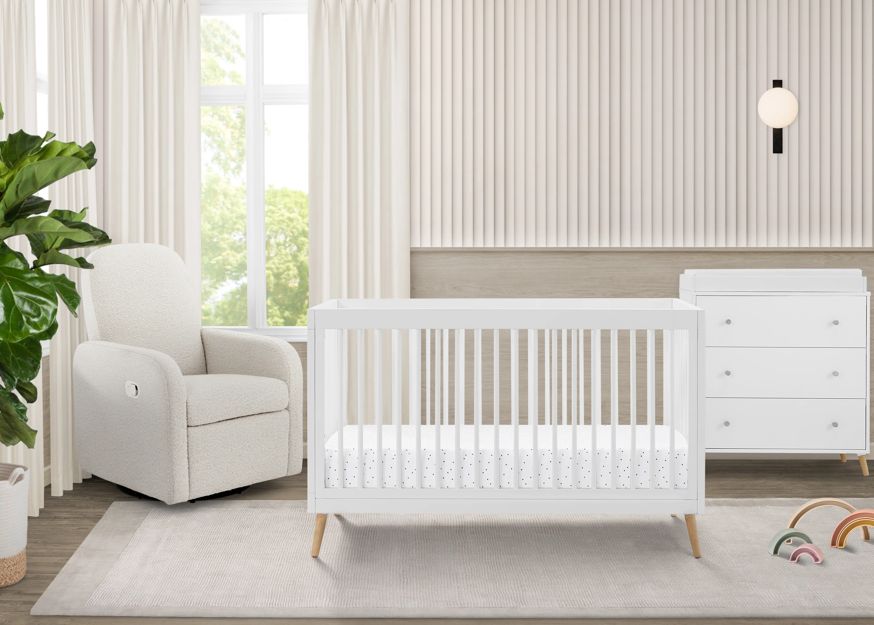 Jordan 4-in-1 Convertible Crib - Image 19