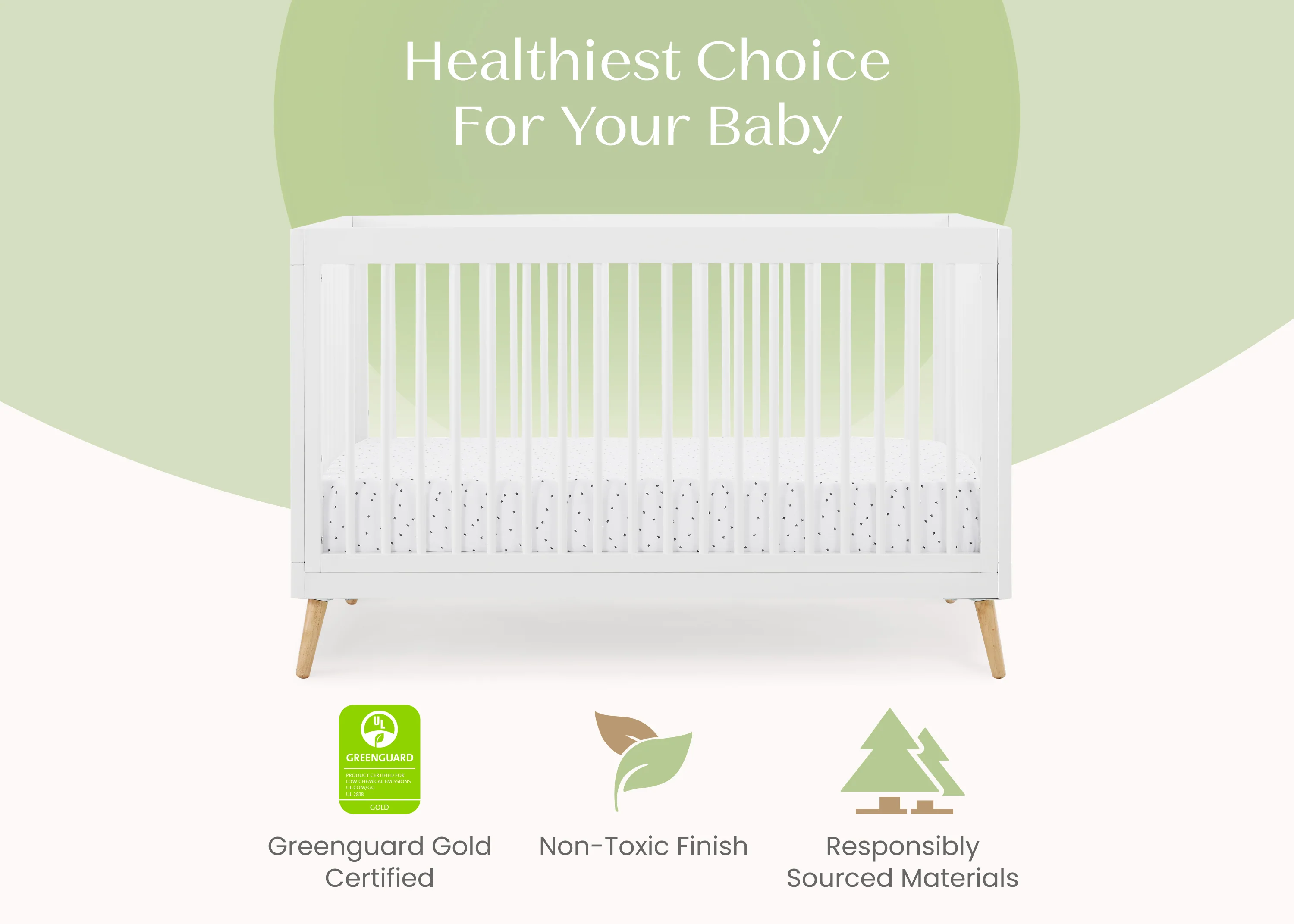 Jordan 4-in-1 Convertible Crib - Image 22