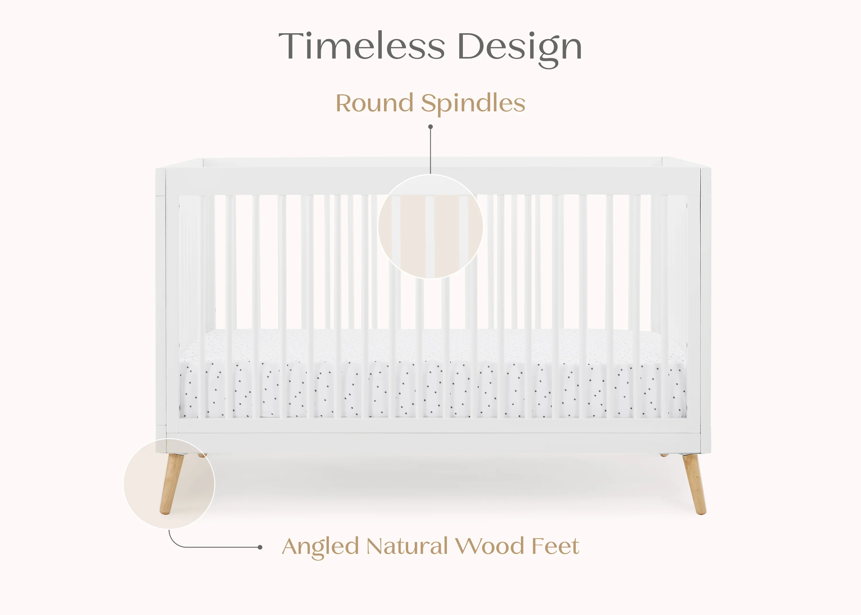 Jordan 4-in-1 Convertible Crib - Image 24