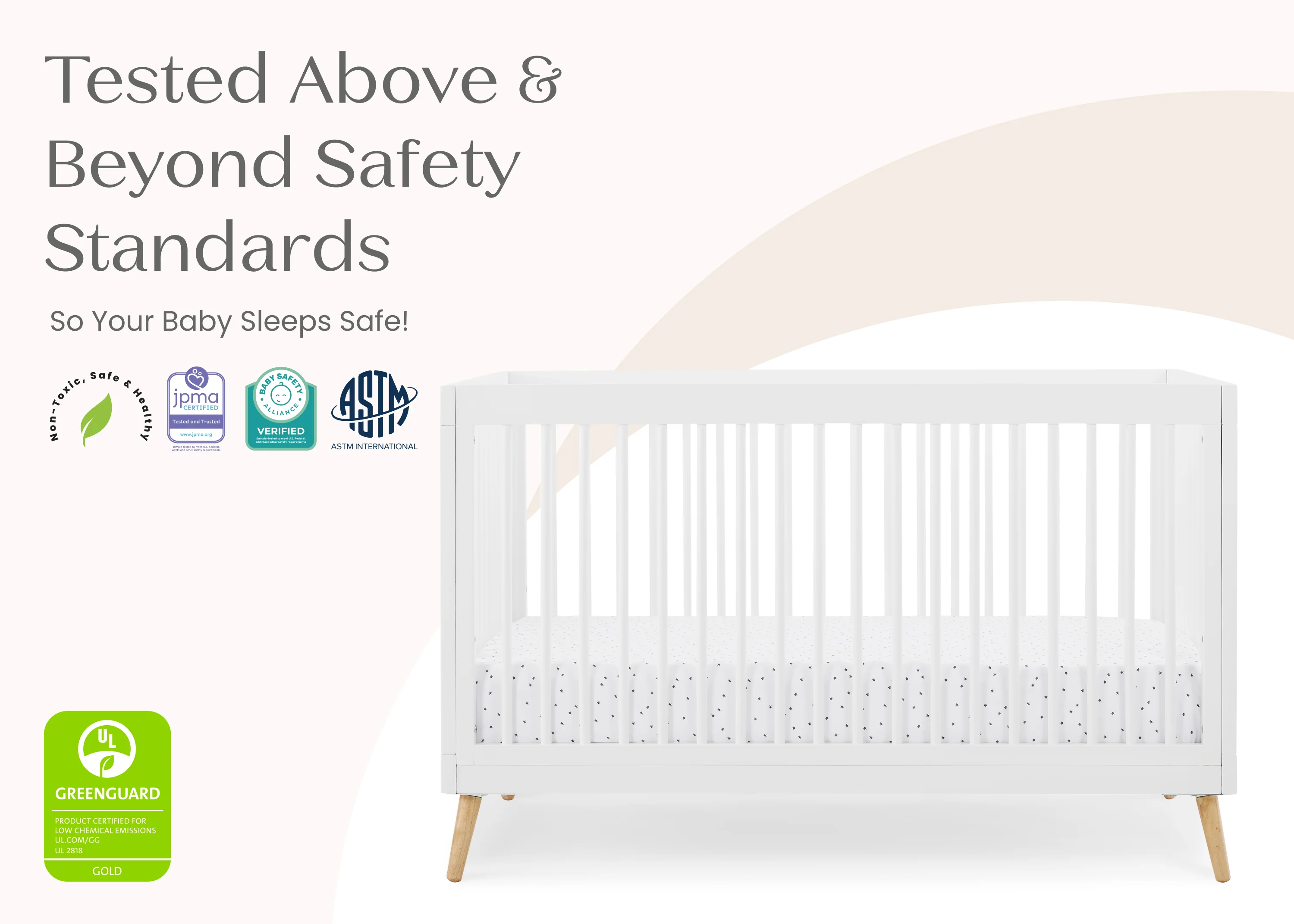 Jordan 4-in-1 Convertible Crib - Image 26
