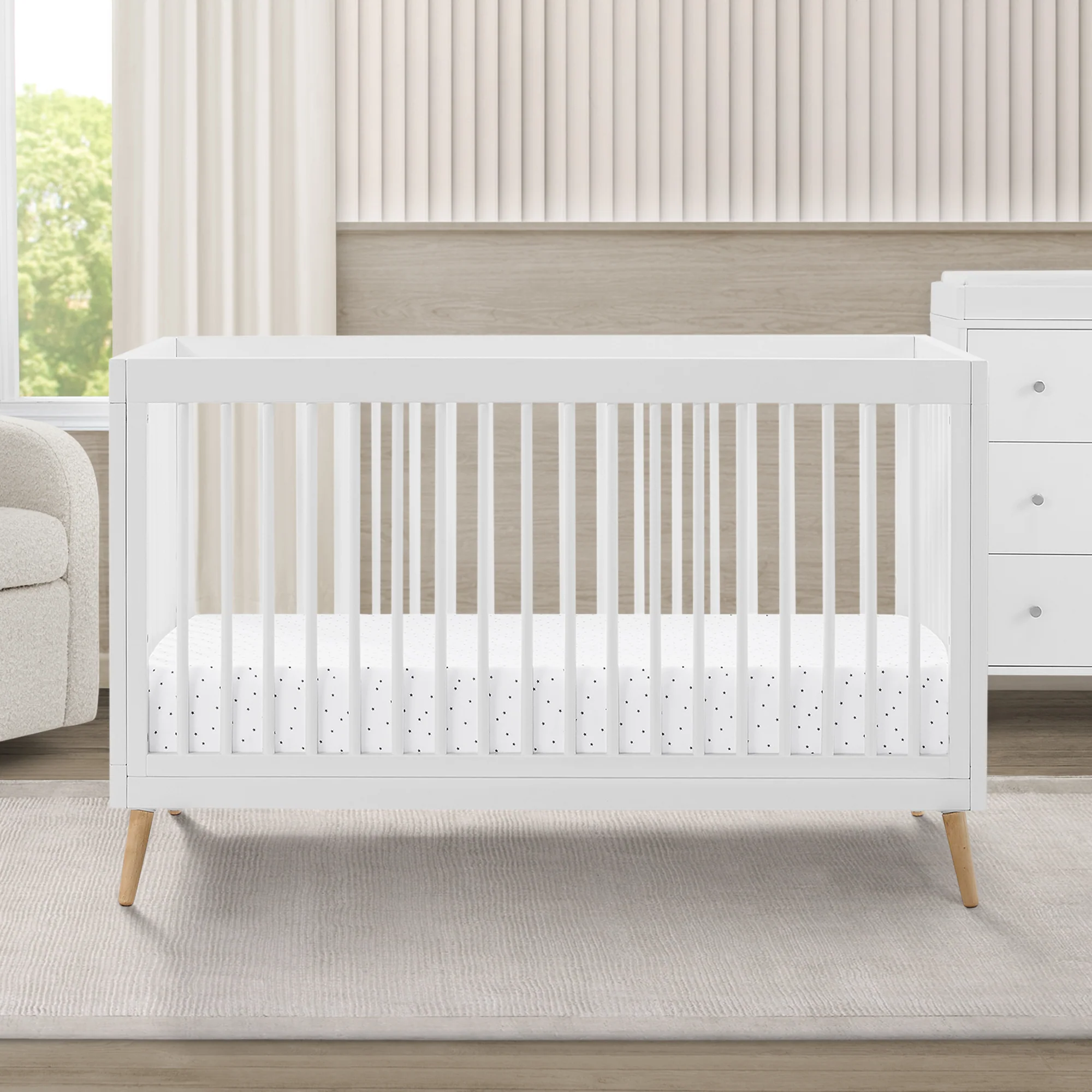 Jordan 4-in-1 Convertible Crib - Image 34