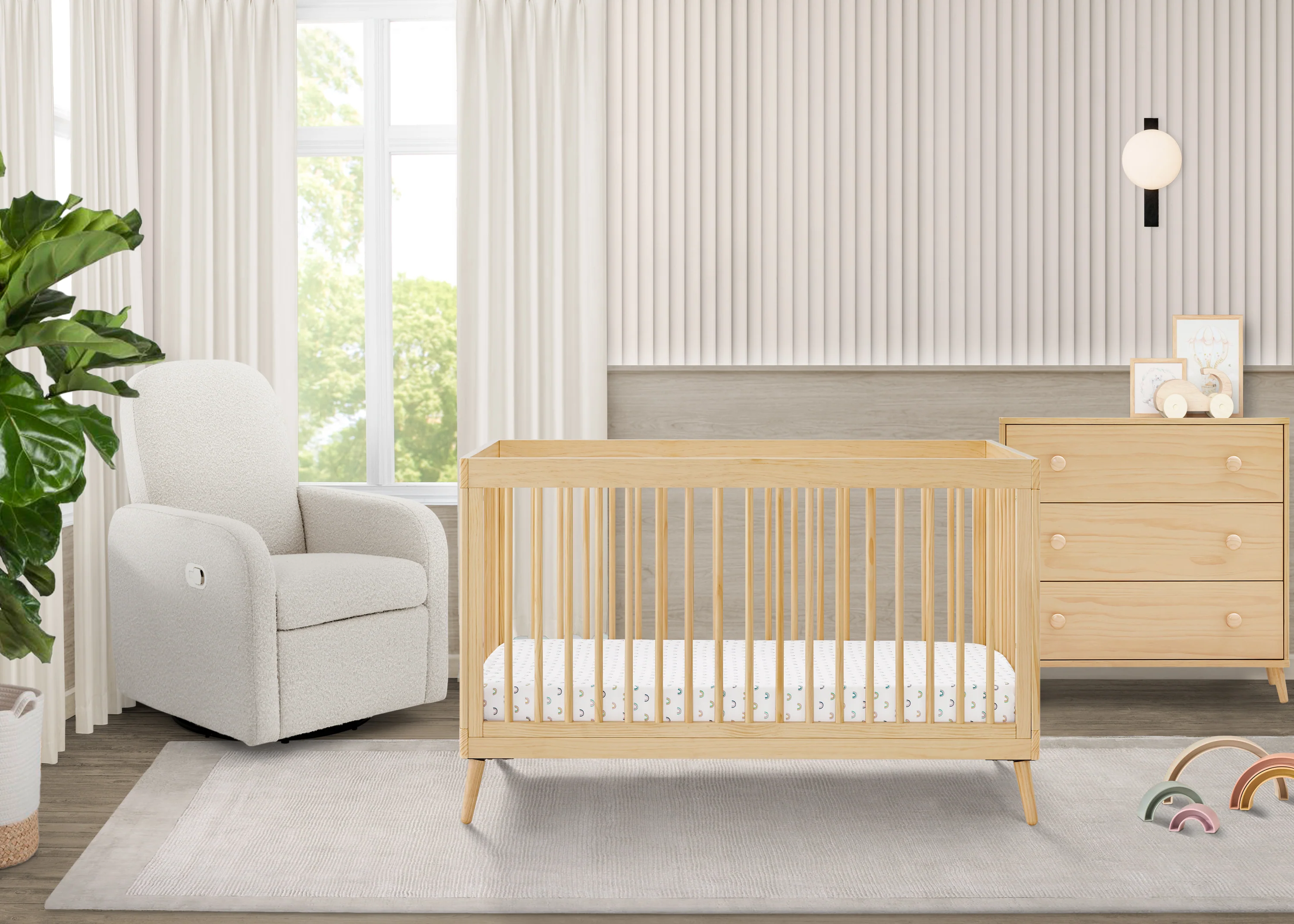 Jordan 4-in-1 Convertible Crib - Image 51