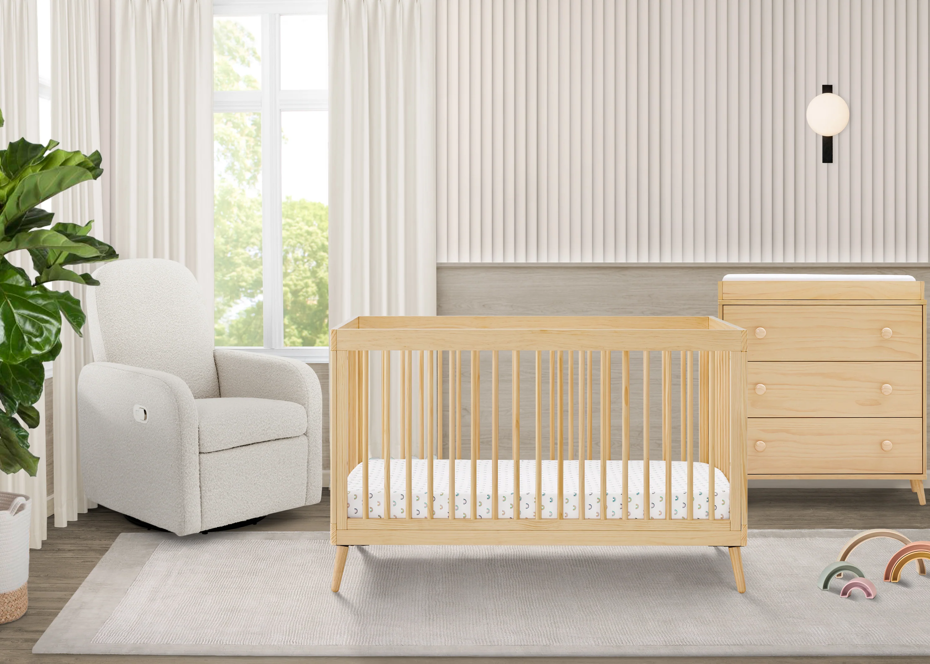 Jordan 4-in-1 Convertible Crib - Image 52