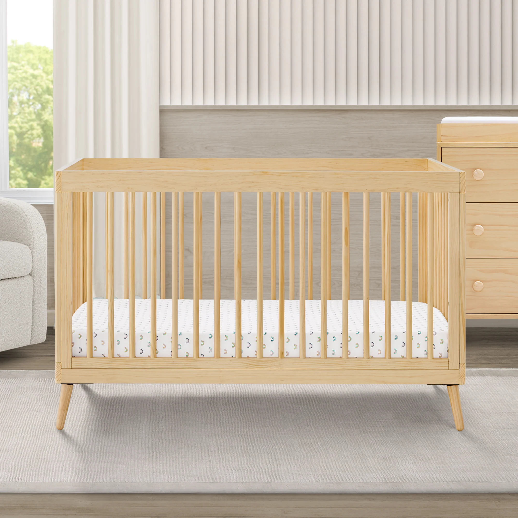 Jordan 4-in-1 Convertible Crib - Image 67