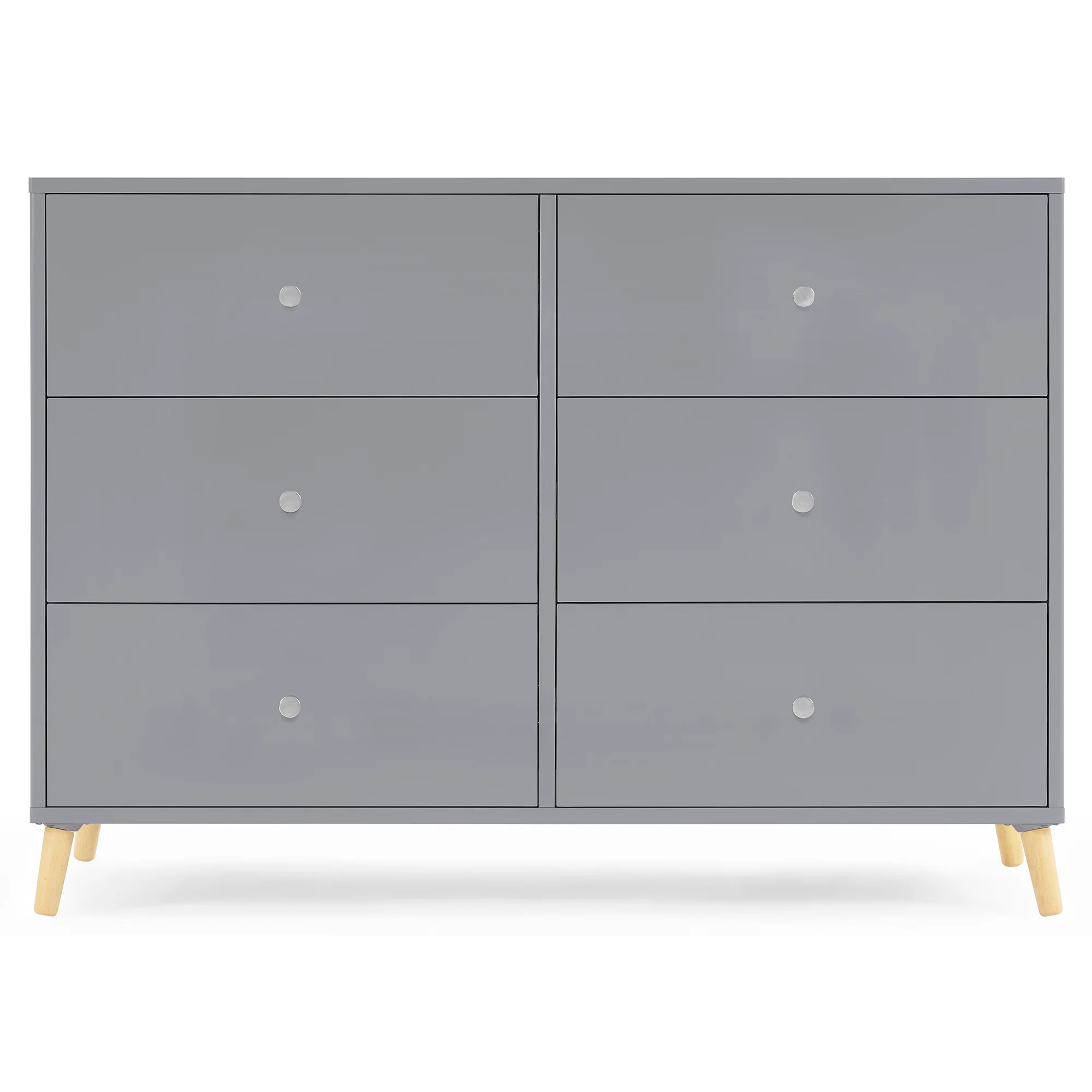 Jordan 6 Drawer Dresser with Interlocking Drawers - Image 15
