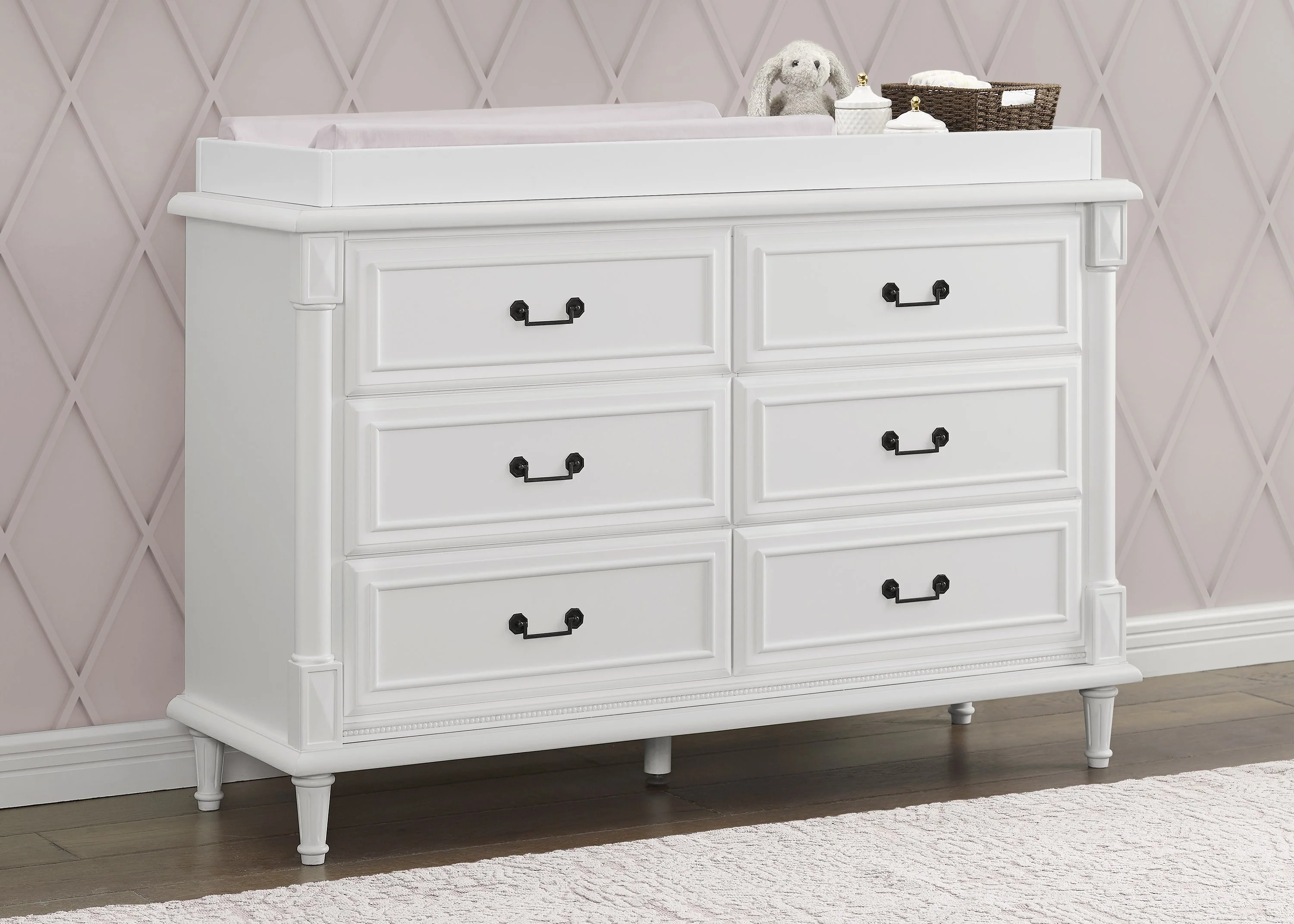 Juliette 6 Drawer Dresser with Changing Top - Image 8