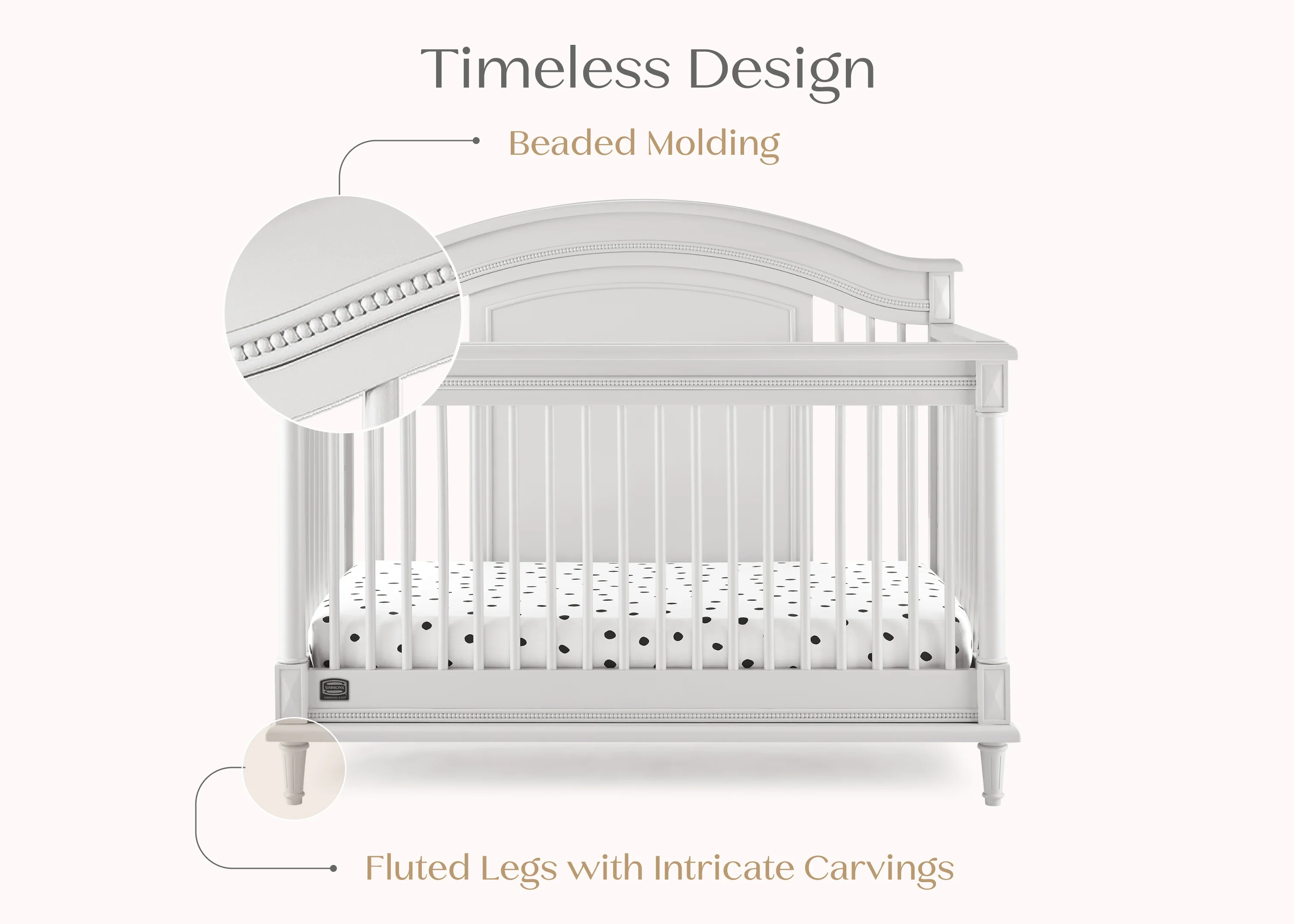 Juliette 6-in-1 Convertible Crib - Image 24