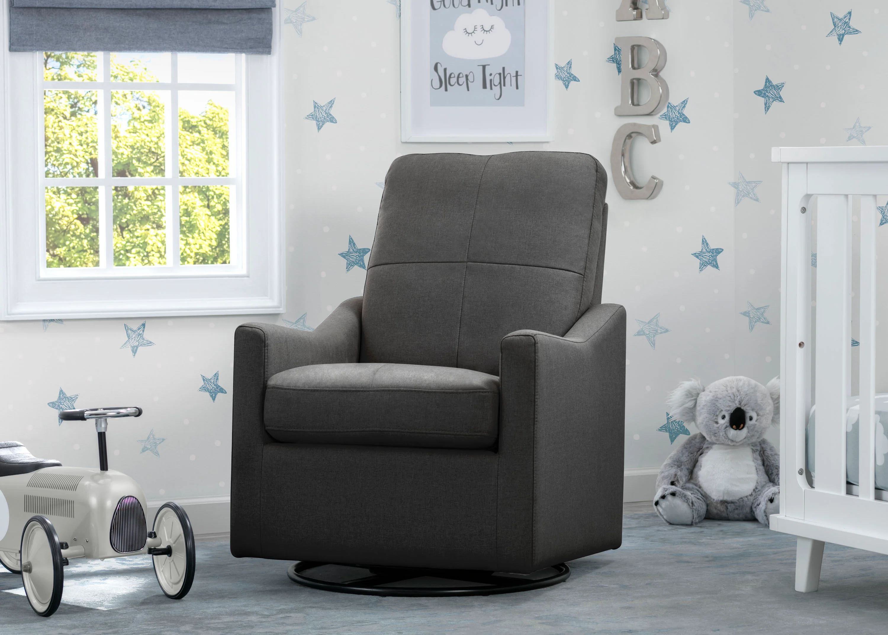 Kenwood Nursery Glider Swivel Rocker Chair - Image 15