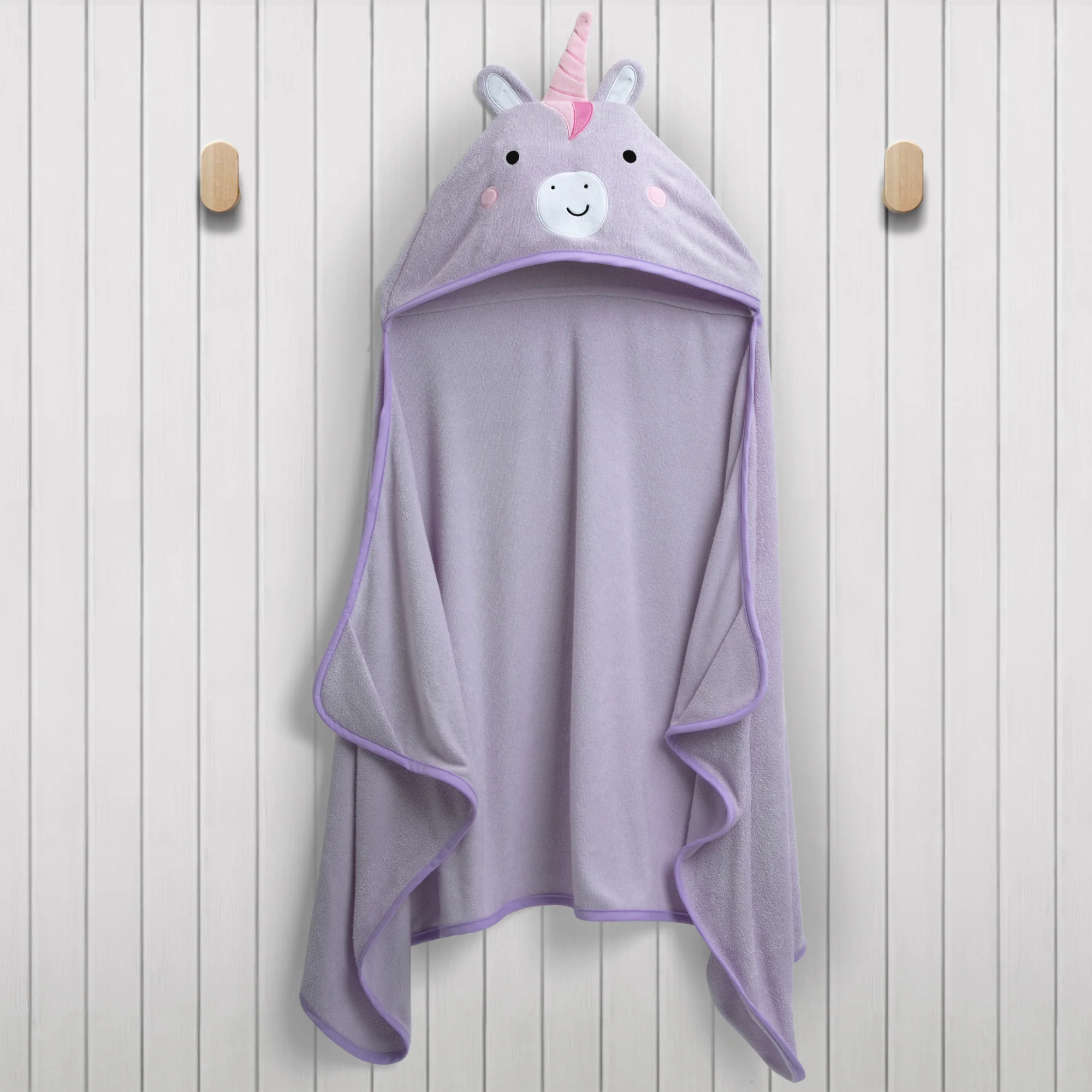 Kids Hooded Bath Towel with Pockets - Image 22