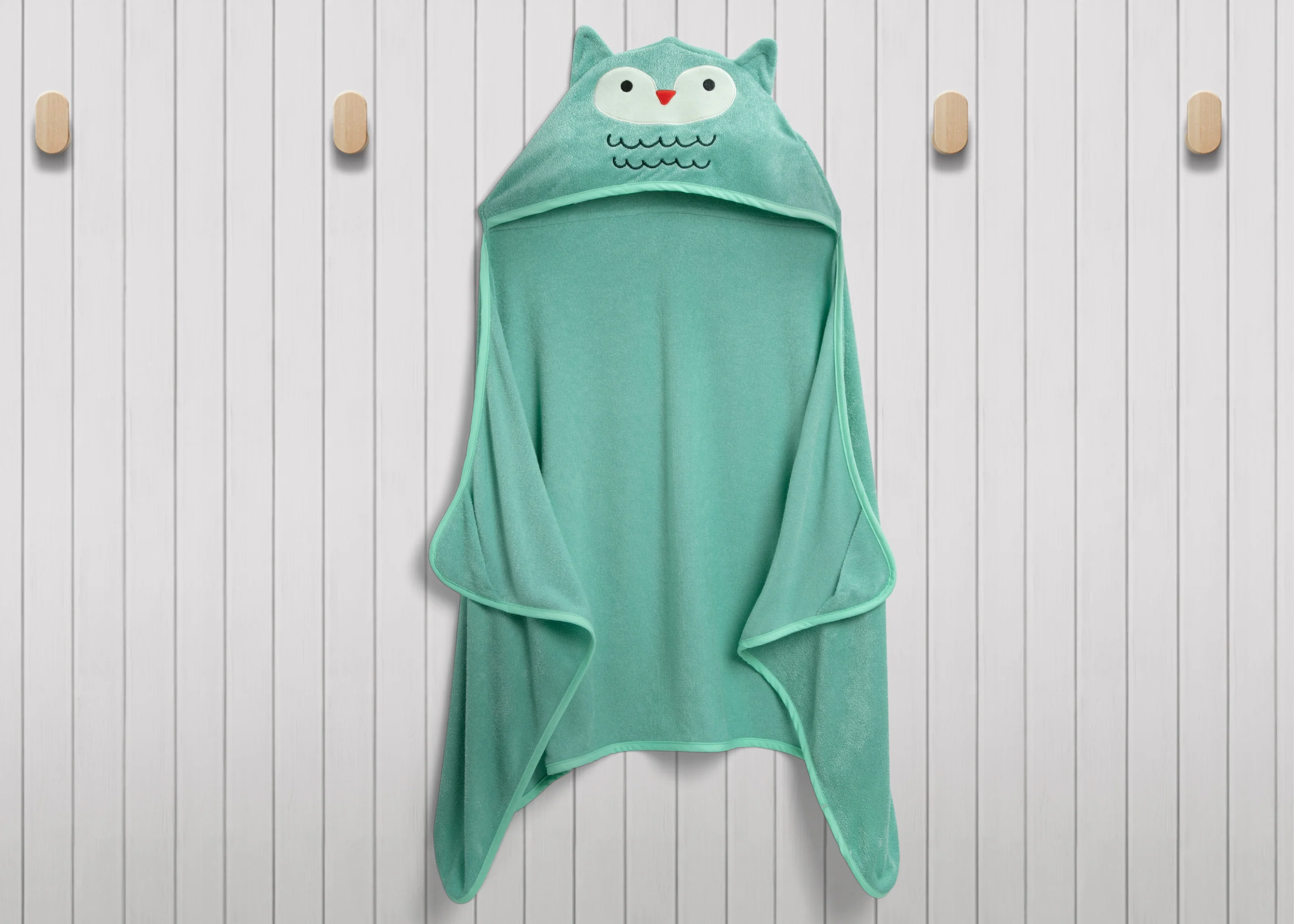 Kids Hooded Bath Towel with Pockets - Image 23