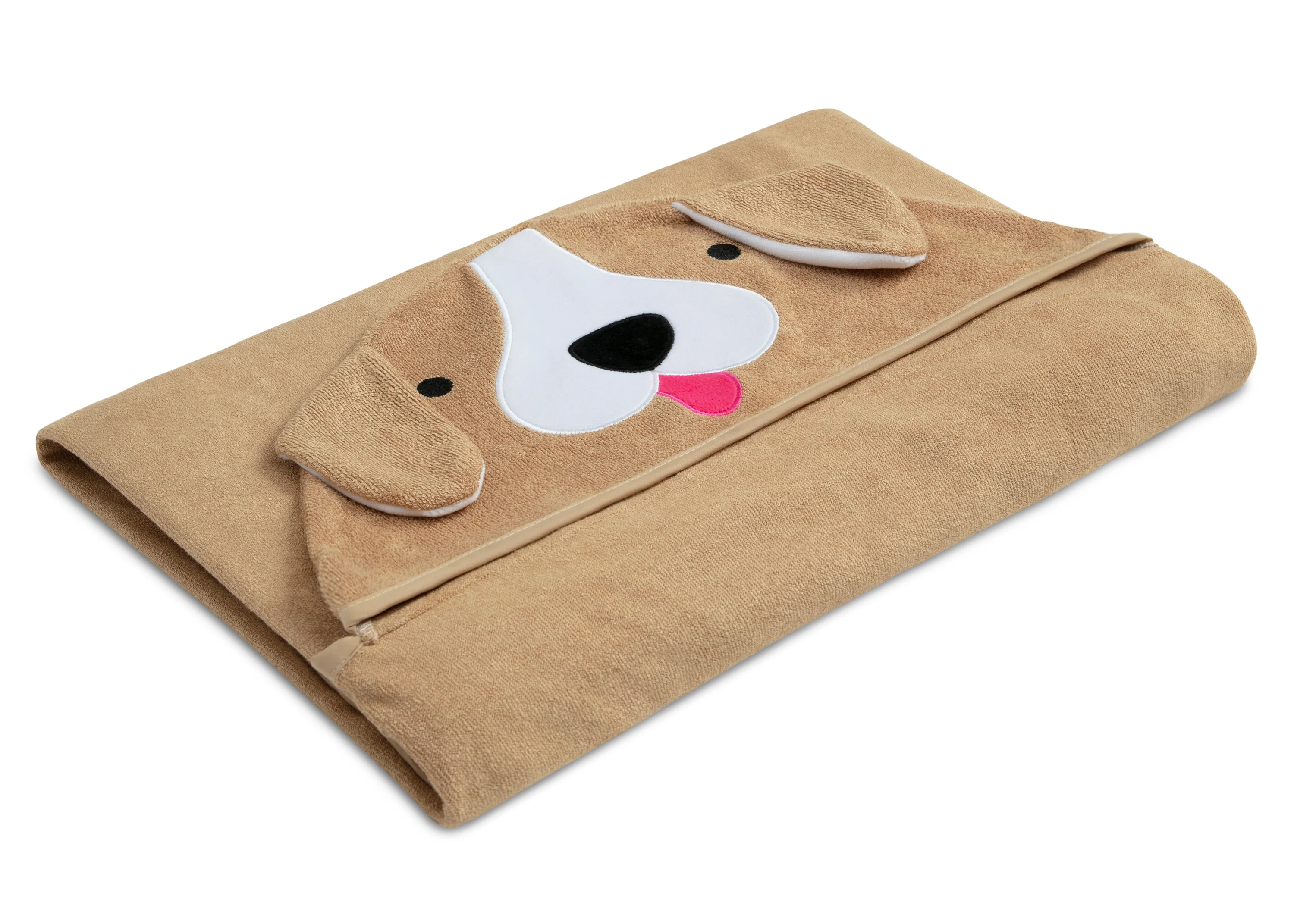 Kids Hooded Bath Towel with Pockets - Image 32