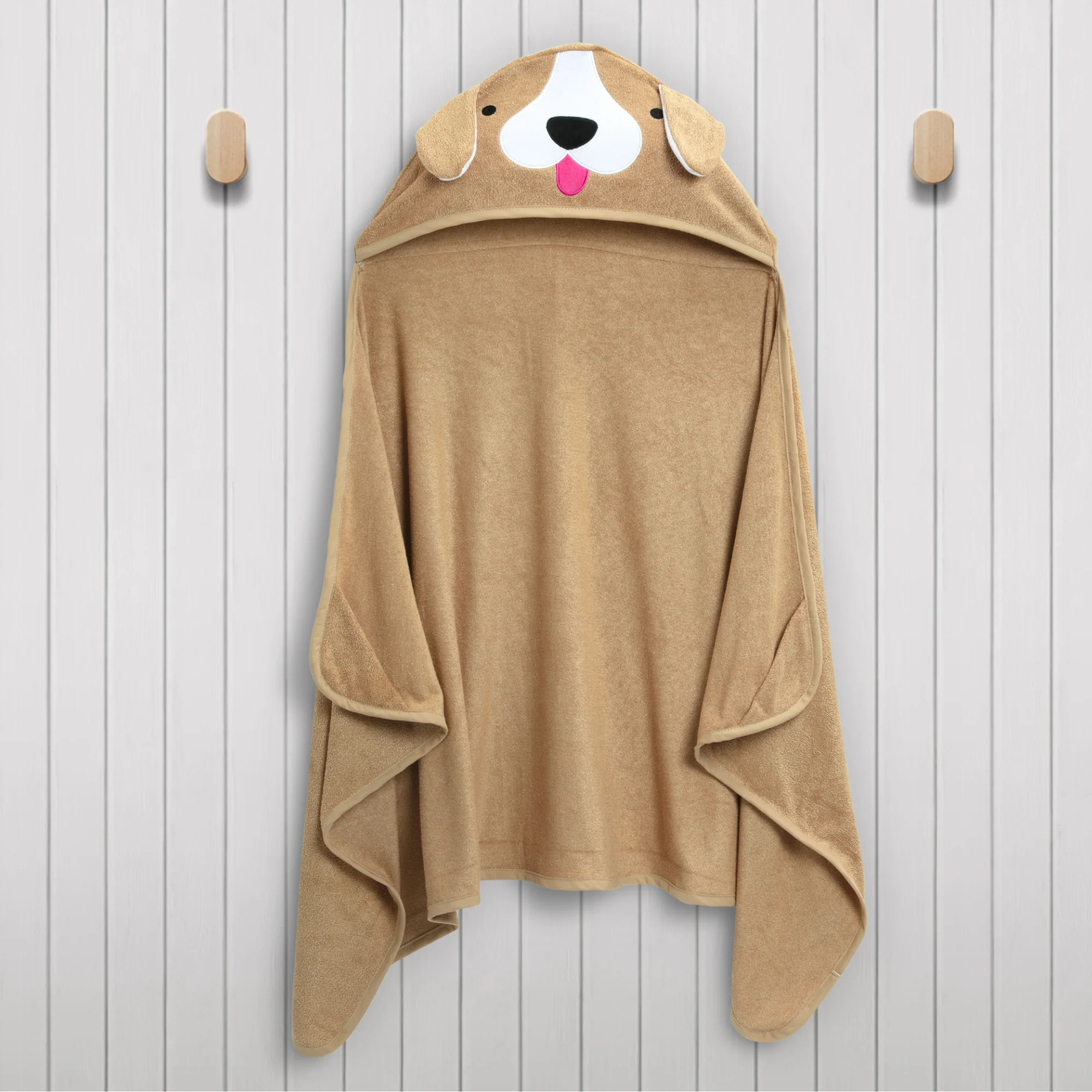 Kids Hooded Bath Towel with Pockets - Image 39