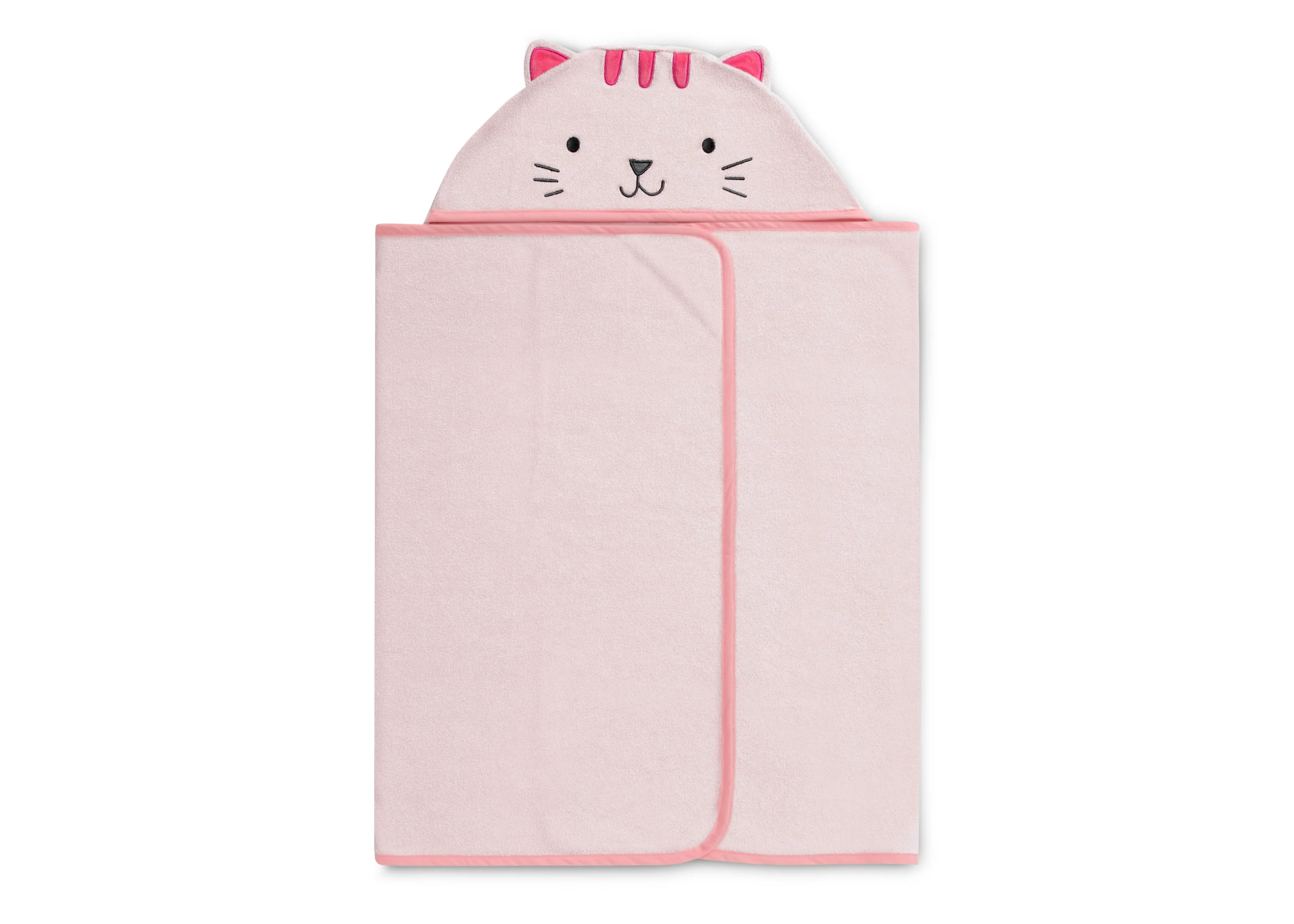 Kids Hooded Bath Towel with Pockets - Image 4