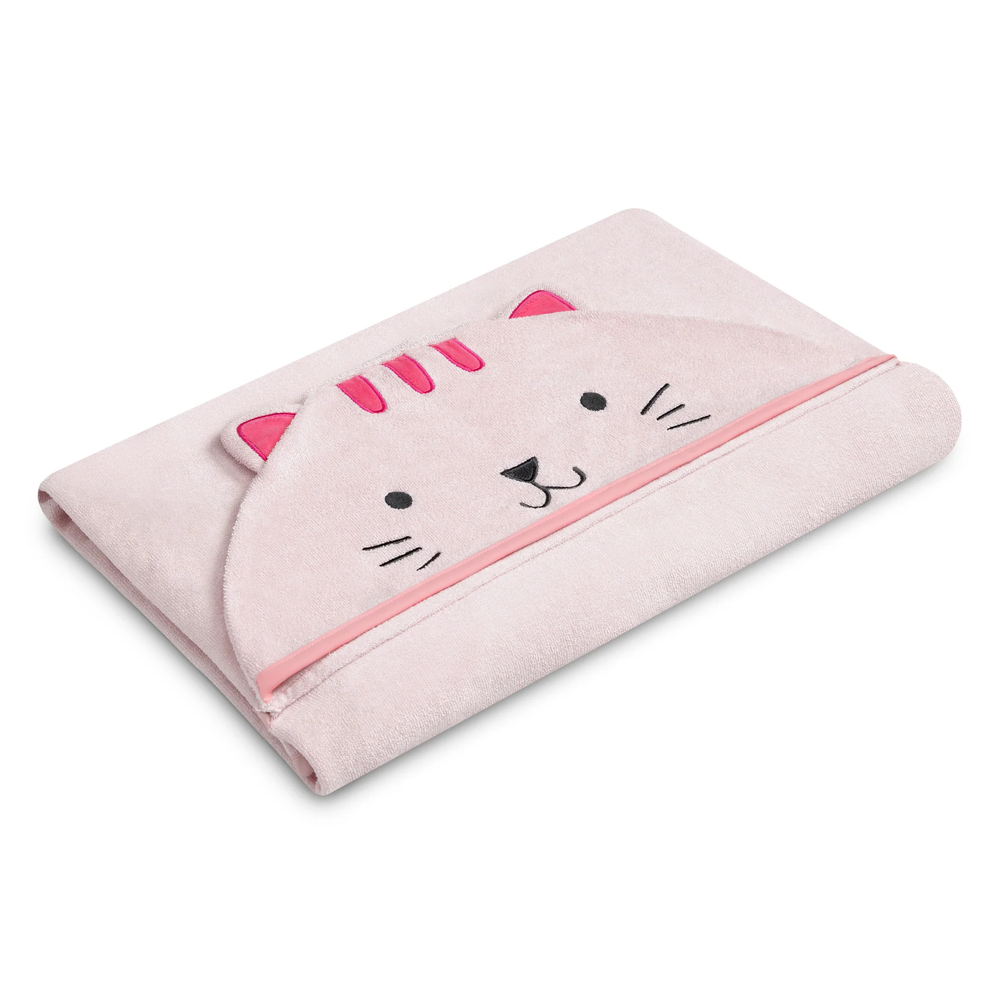 Kids Hooded Bath Towel with Pockets - Image 40