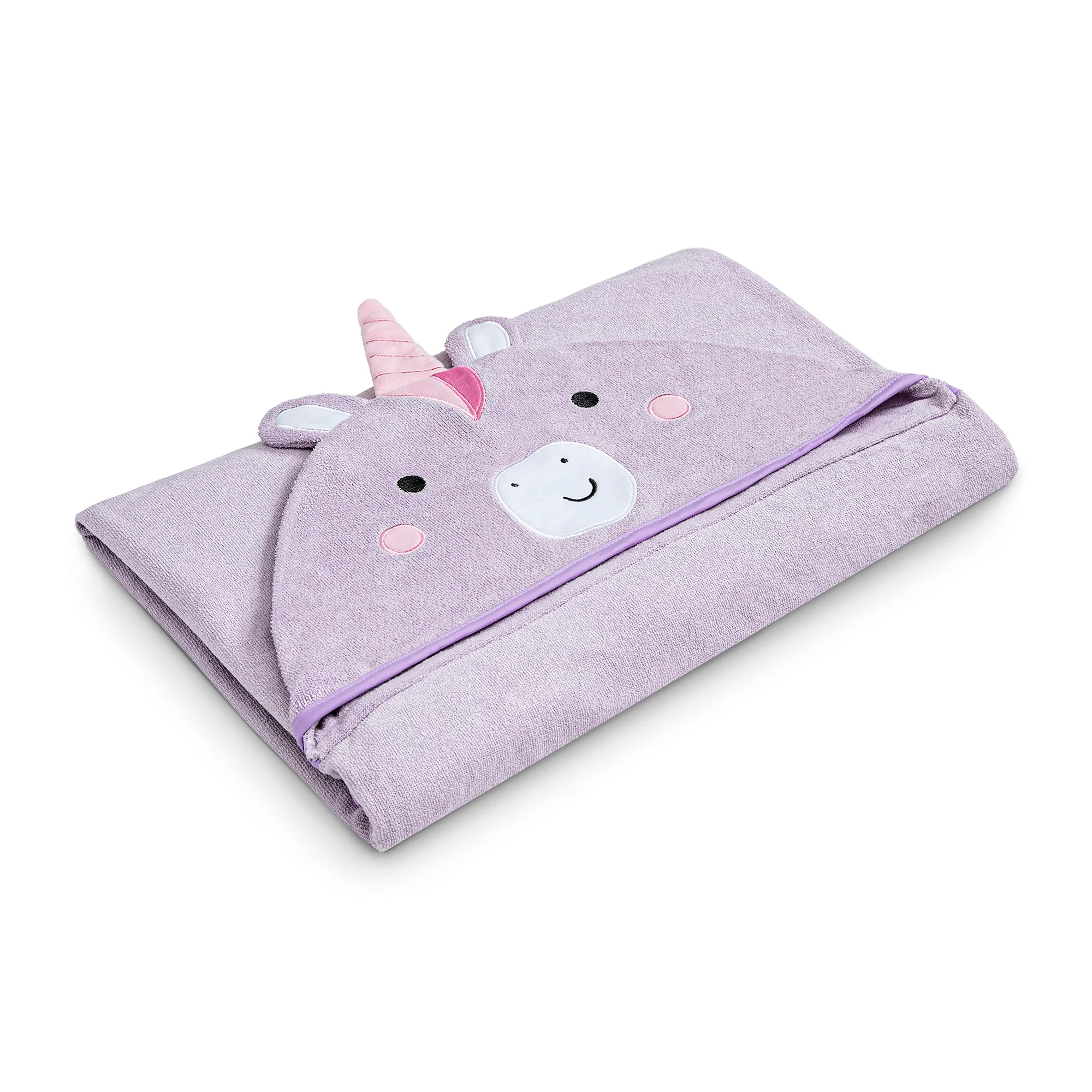 Kids Hooded Bath Towel with Pockets - Image 41