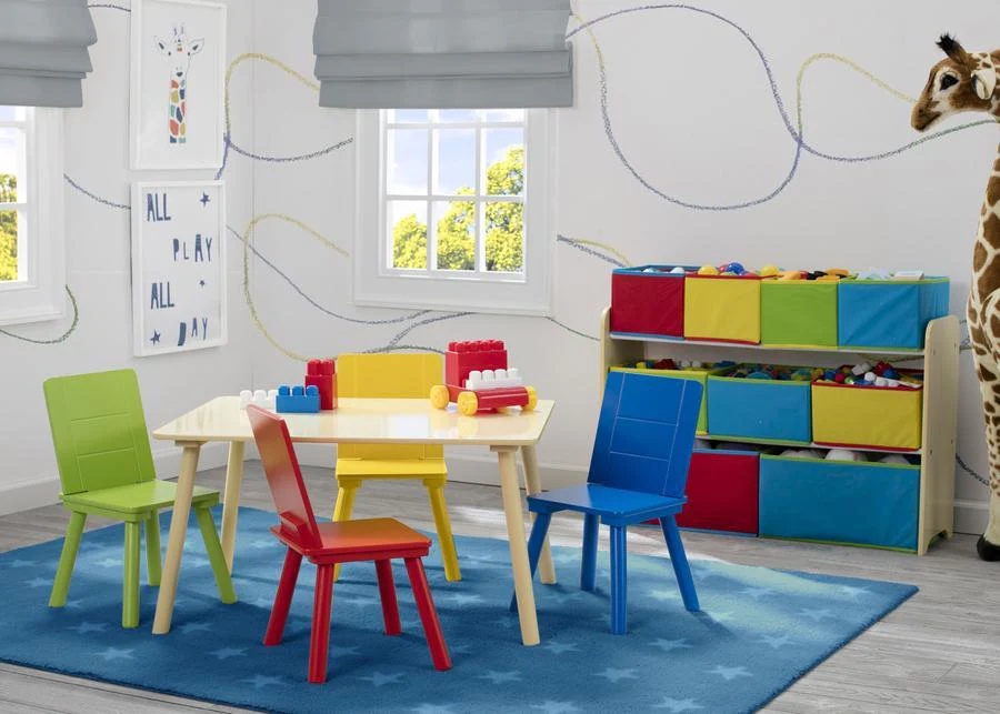 Kids Table and Chair Set (4 Chairs Included) - Image 13