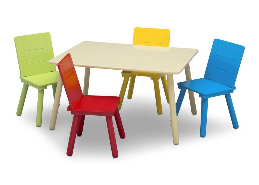 Kids Table and Chair Set (4 Chairs Included) - Image 15