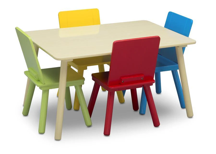 Kids Table and Chair Set (4 Chairs Included) - Image 16