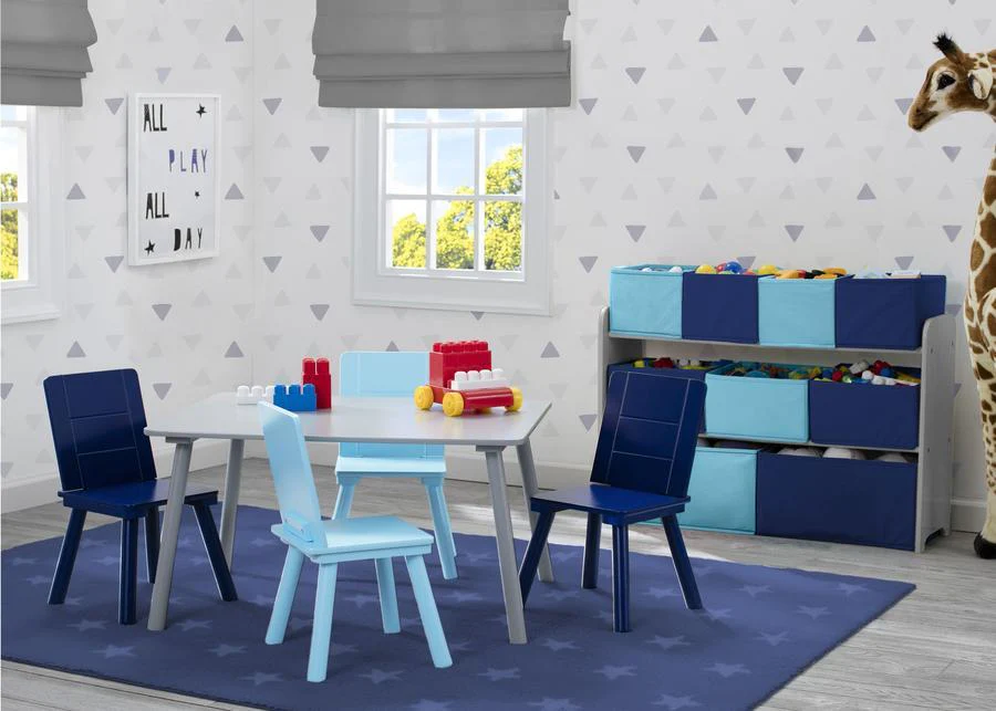 Kids Table and Chair Set (4 Chairs Included) - Image 2