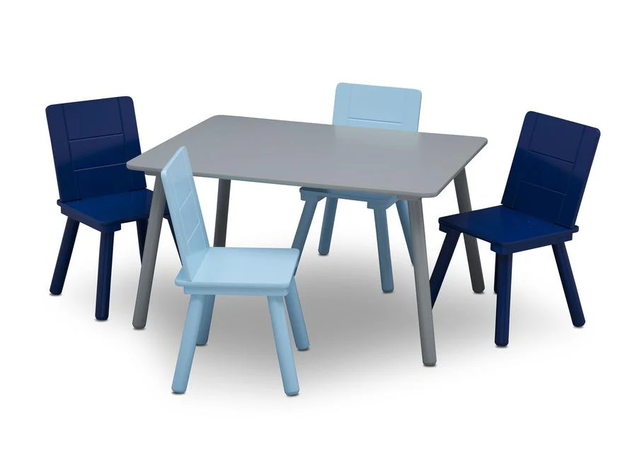 Kids Table and Chair Set (4 Chairs Included) - Image 3