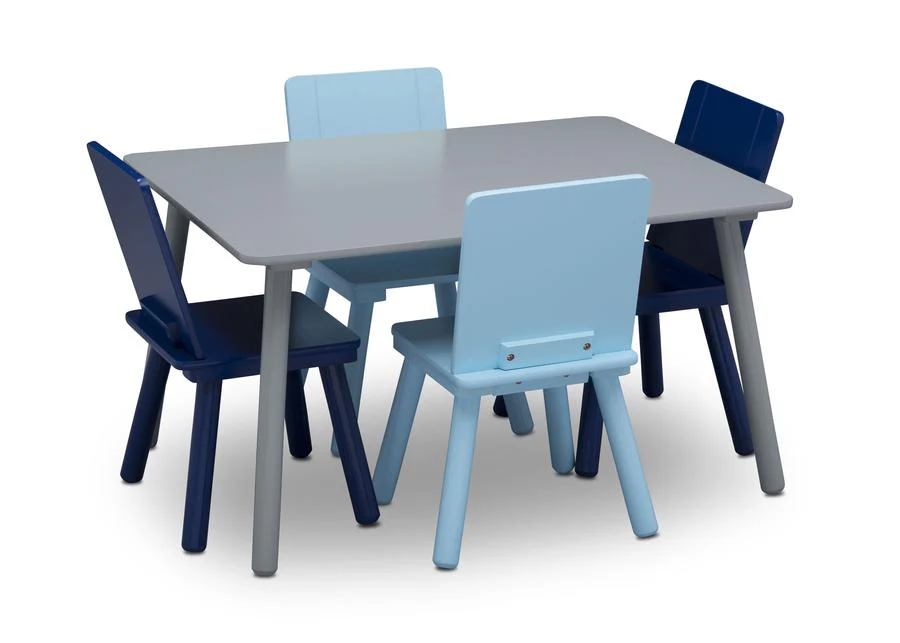 Kids Table and Chair Set (4 Chairs Included) - Image 4