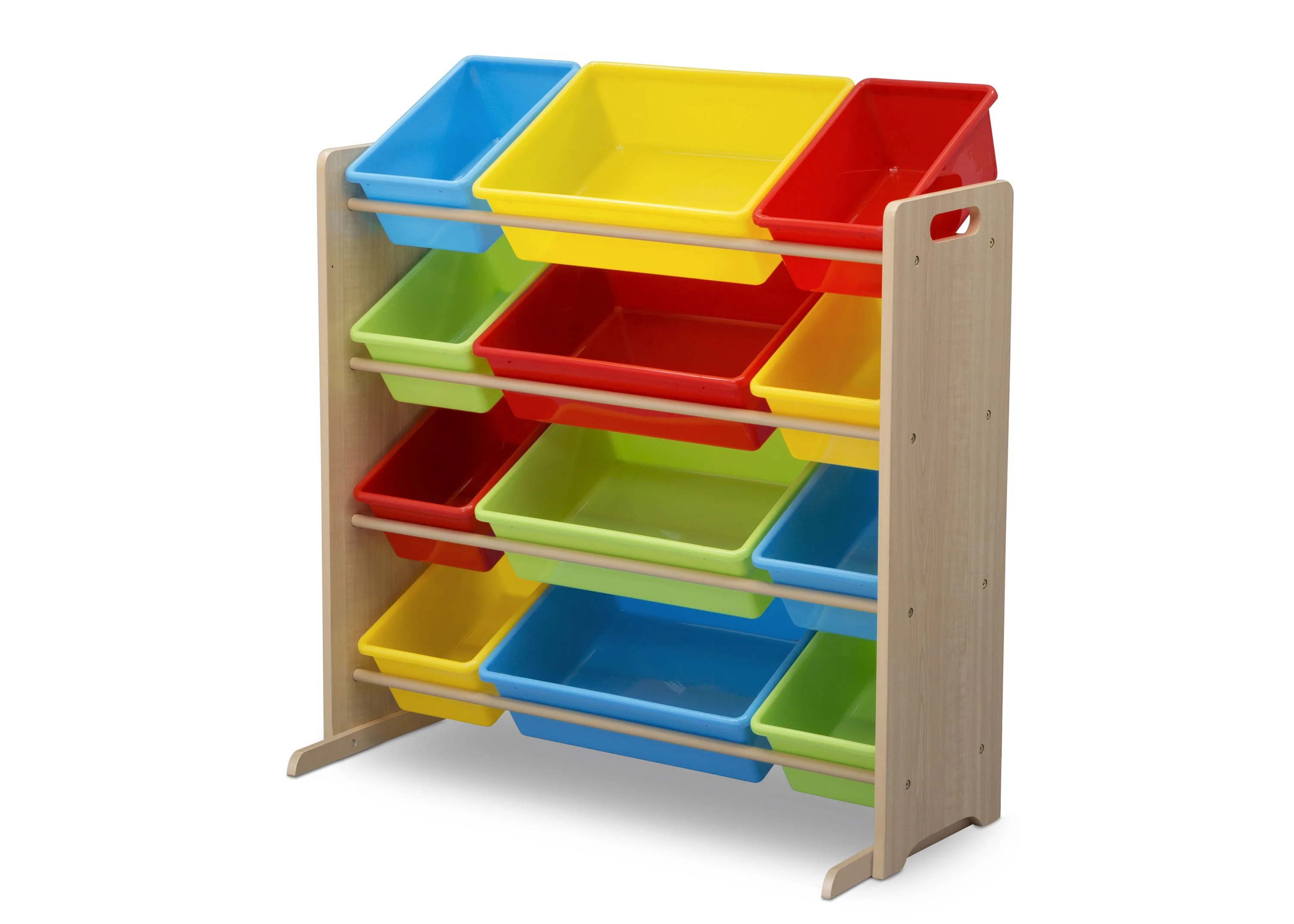 Kids Toy Storage Organizer with 12 Plastic Bins - Image 10