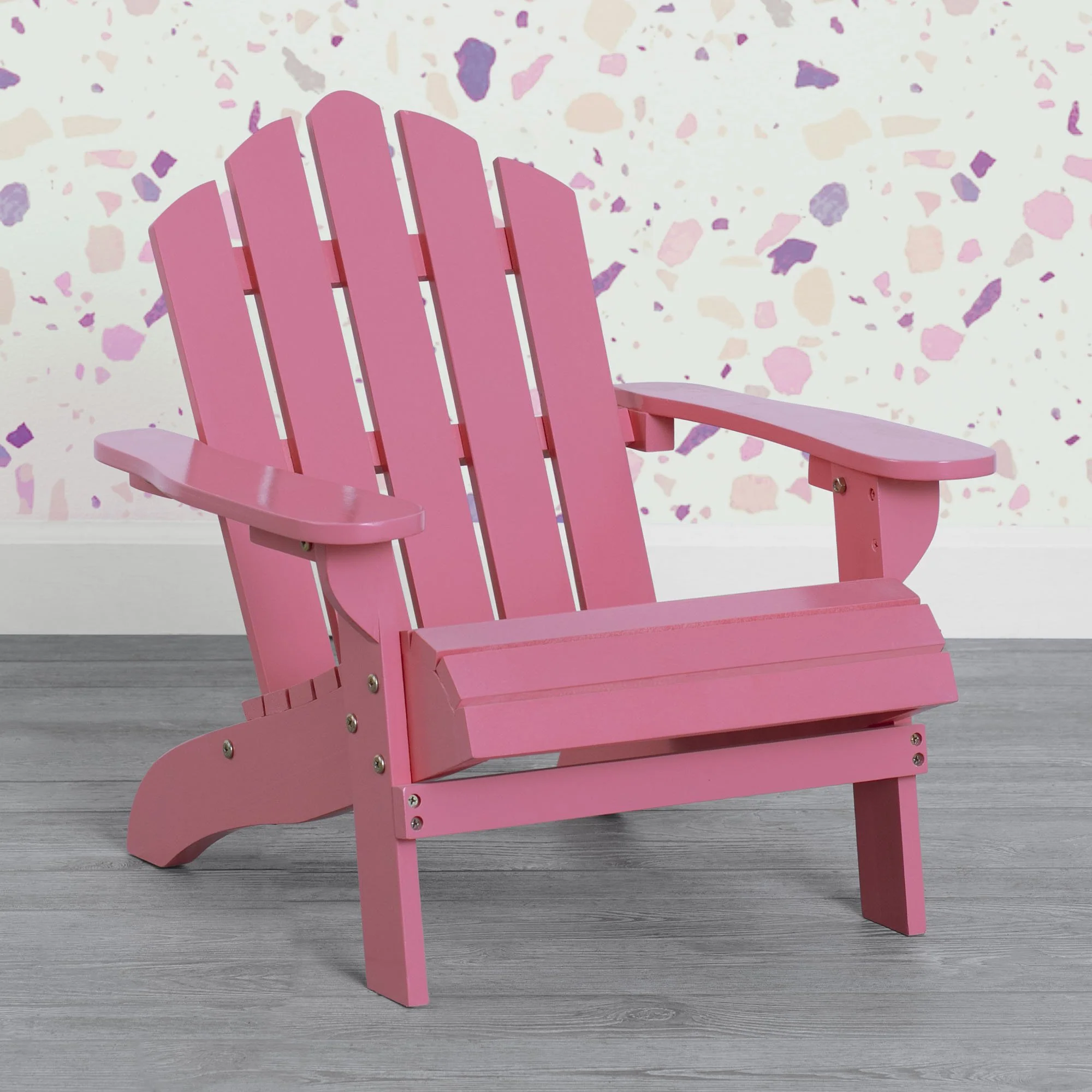 Kids Wood Adirondack Chair for Indoor & Outdoor Use - Image 12