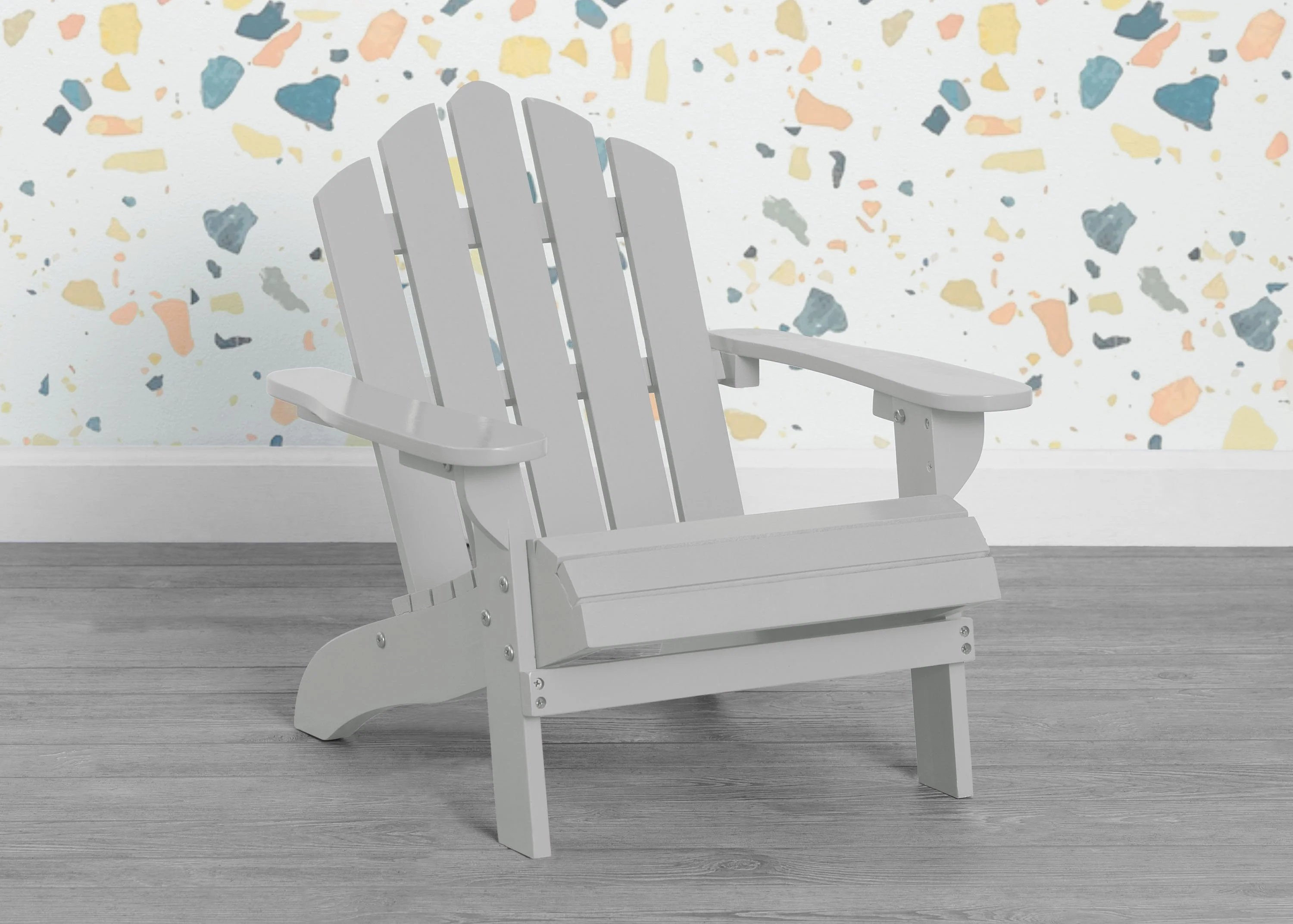 Kids Wood Adirondack Chair for Indoor & Outdoor Use - Image 14
