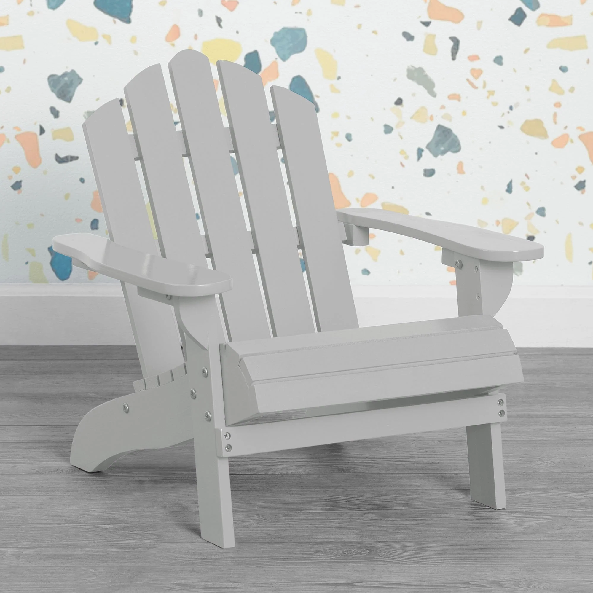 Kids Wood Adirondack Chair for Indoor & Outdoor Use - Image 18