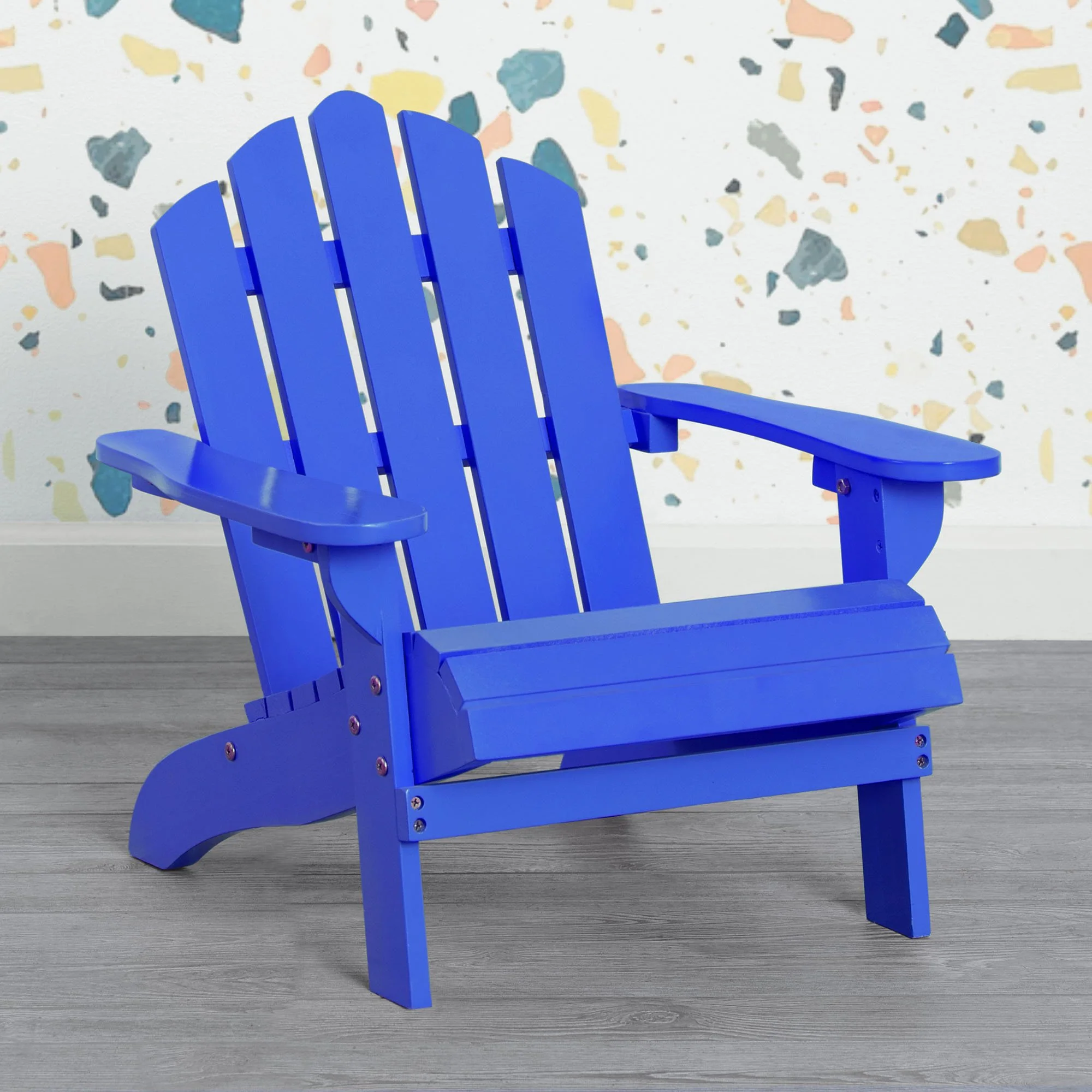 Kids Wood Adirondack Chair for Indoor & Outdoor Use - Image 6