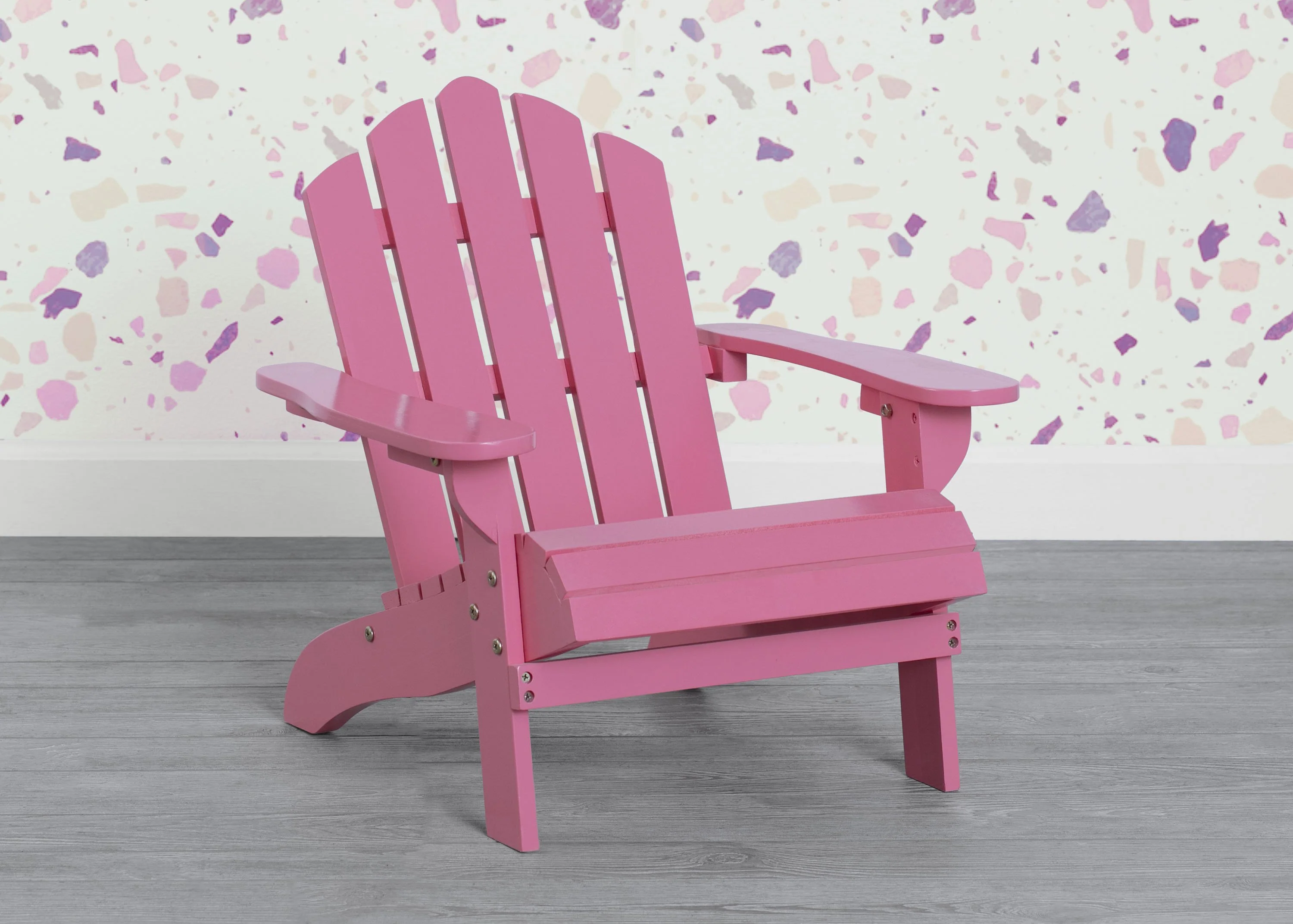 Kids Wood Adirondack Chair for Indoor & Outdoor Use - Image 8