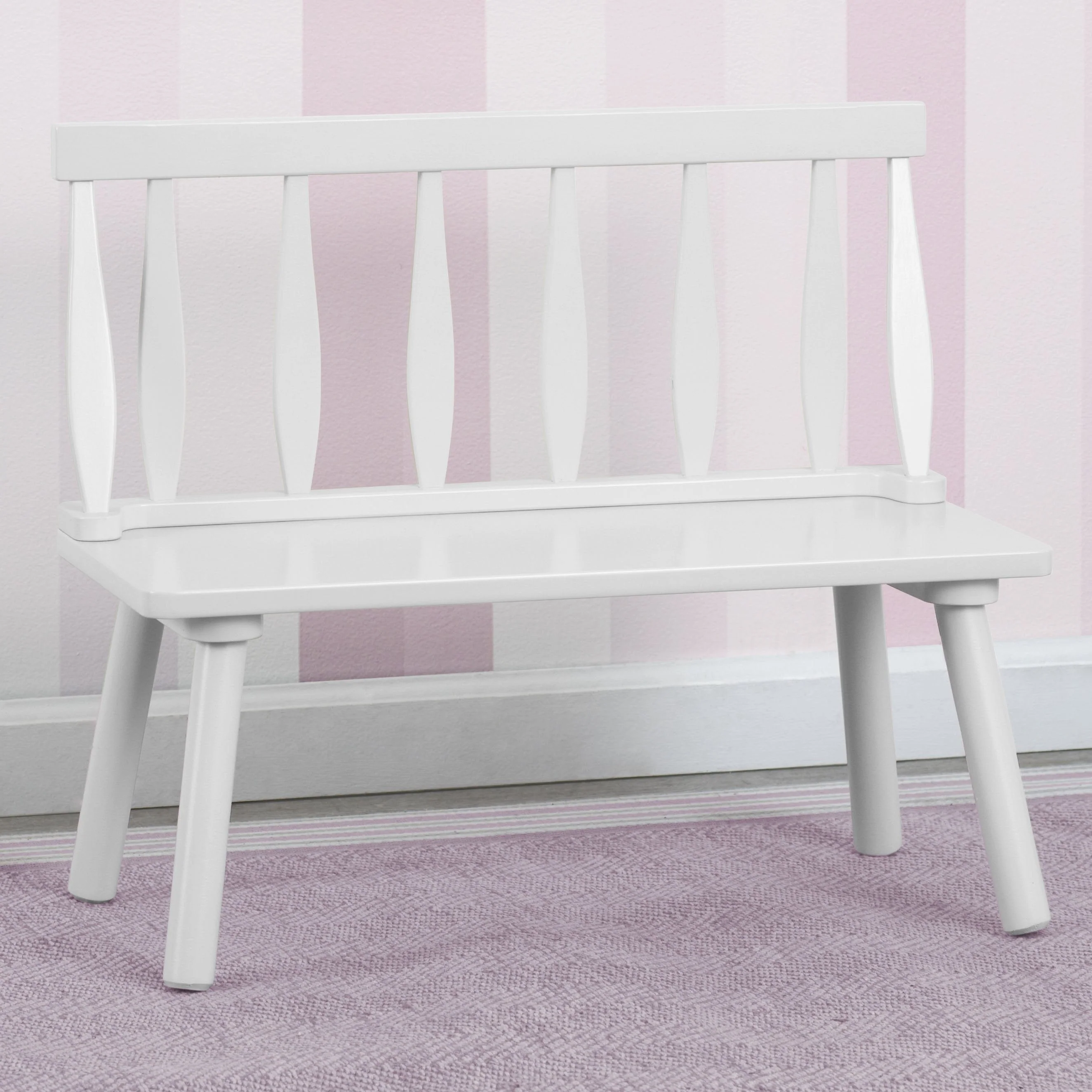 Kids Wooden Windsor Bench - Image 10
