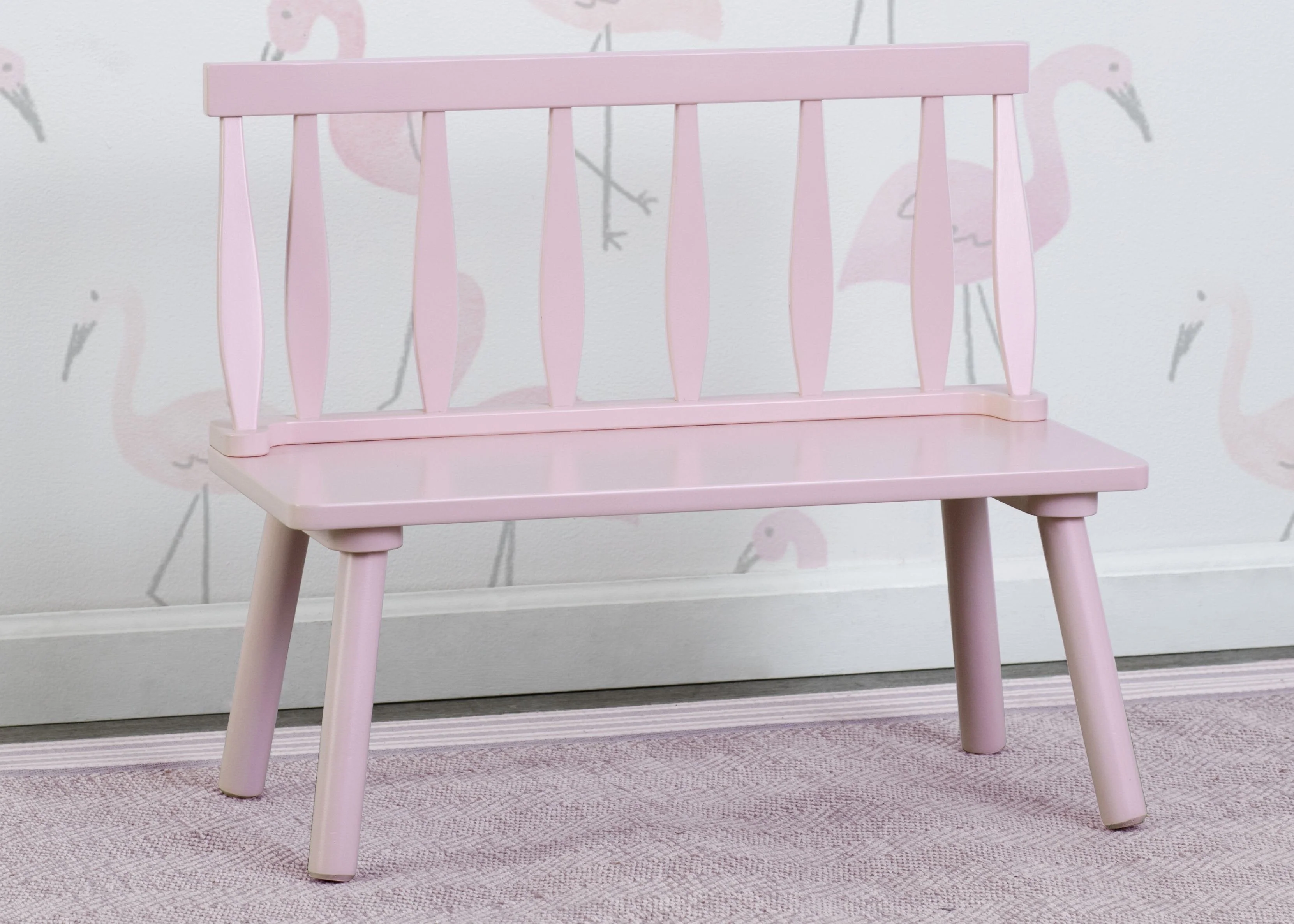 Kids Wooden Windsor Bench - Image 11