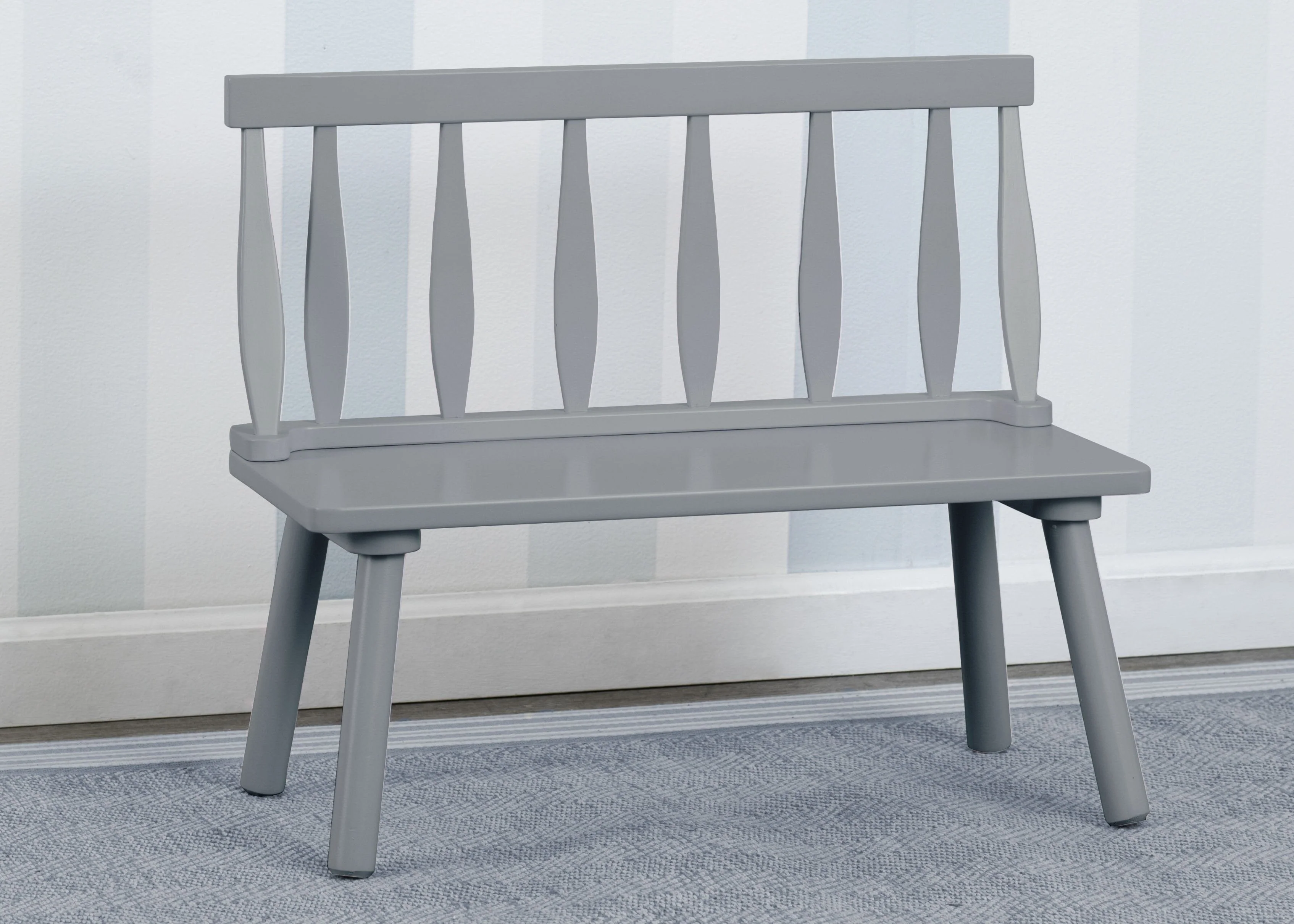 Kids Wooden Windsor Bench - Image 16